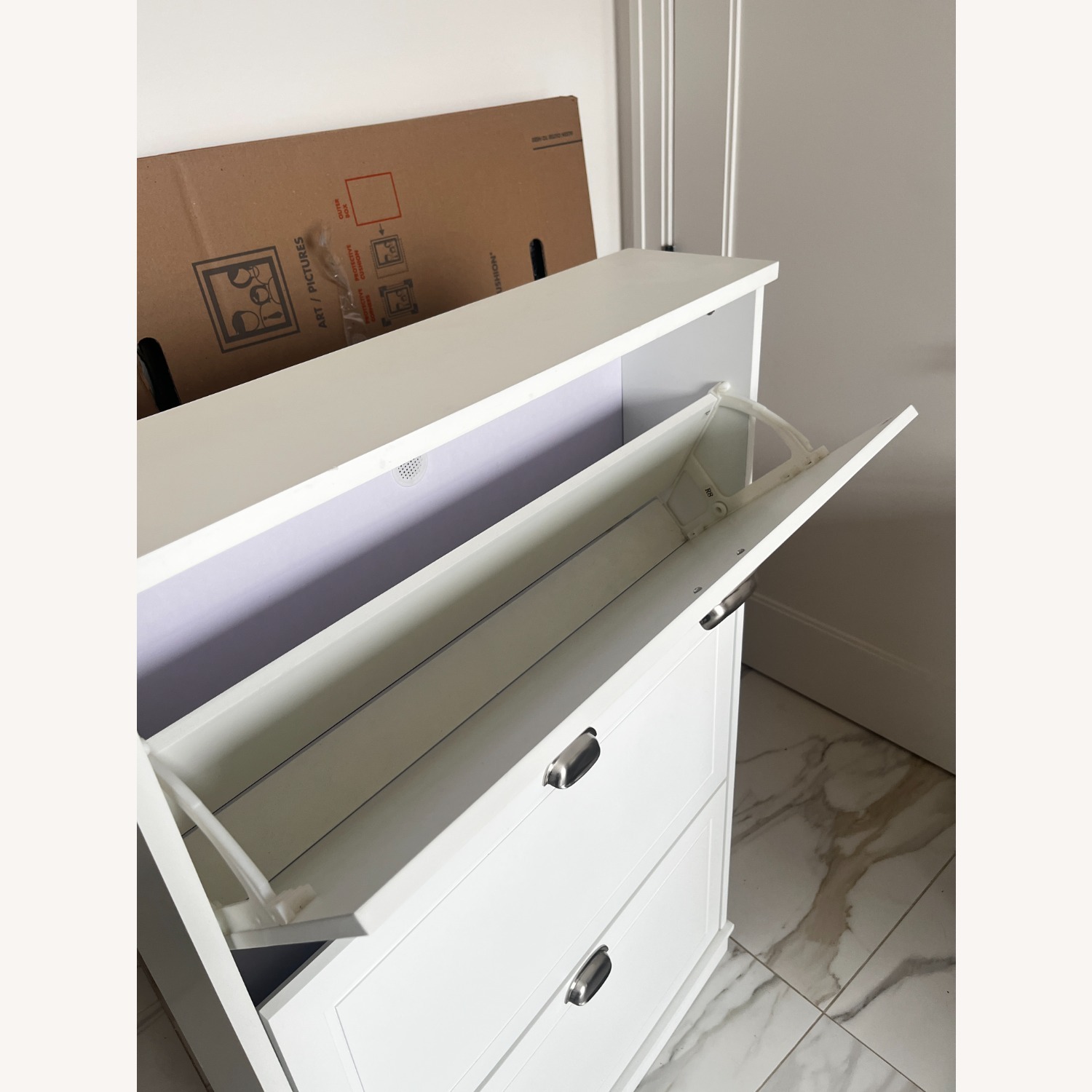 15 Pair Shoe Storage Cabinet - image-5