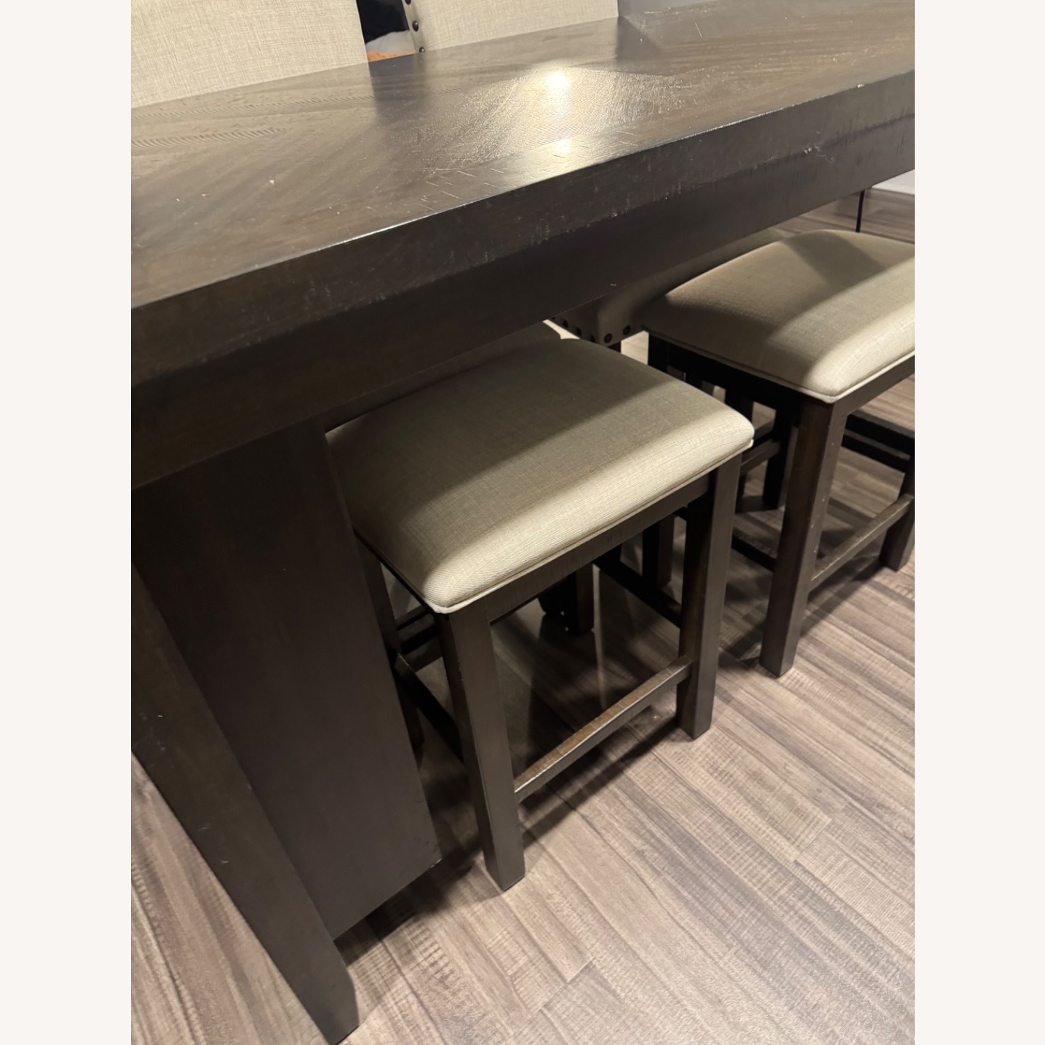 Sonoma 5 Piece Espresso Upholstered Counter Height Dining Set - image-3