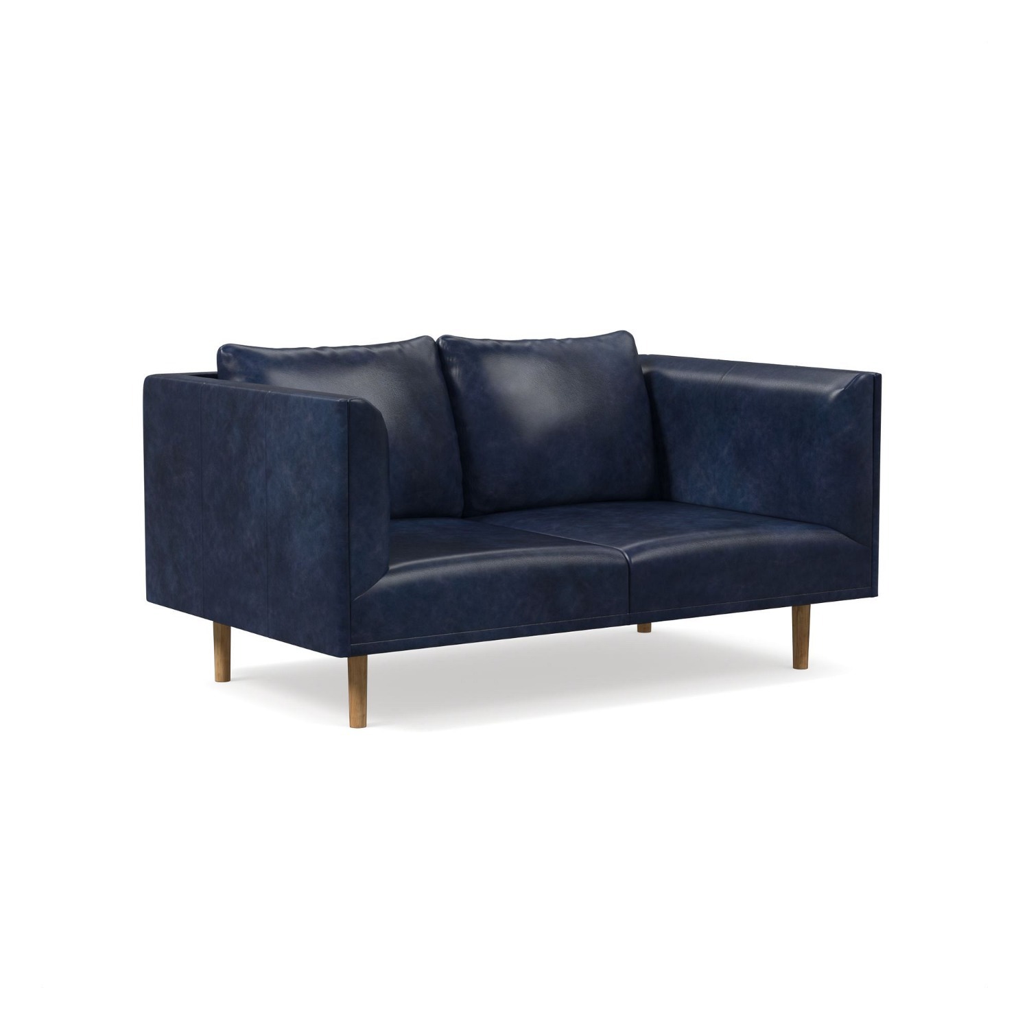 West Elm Antonio Leather Sofa - image-2
