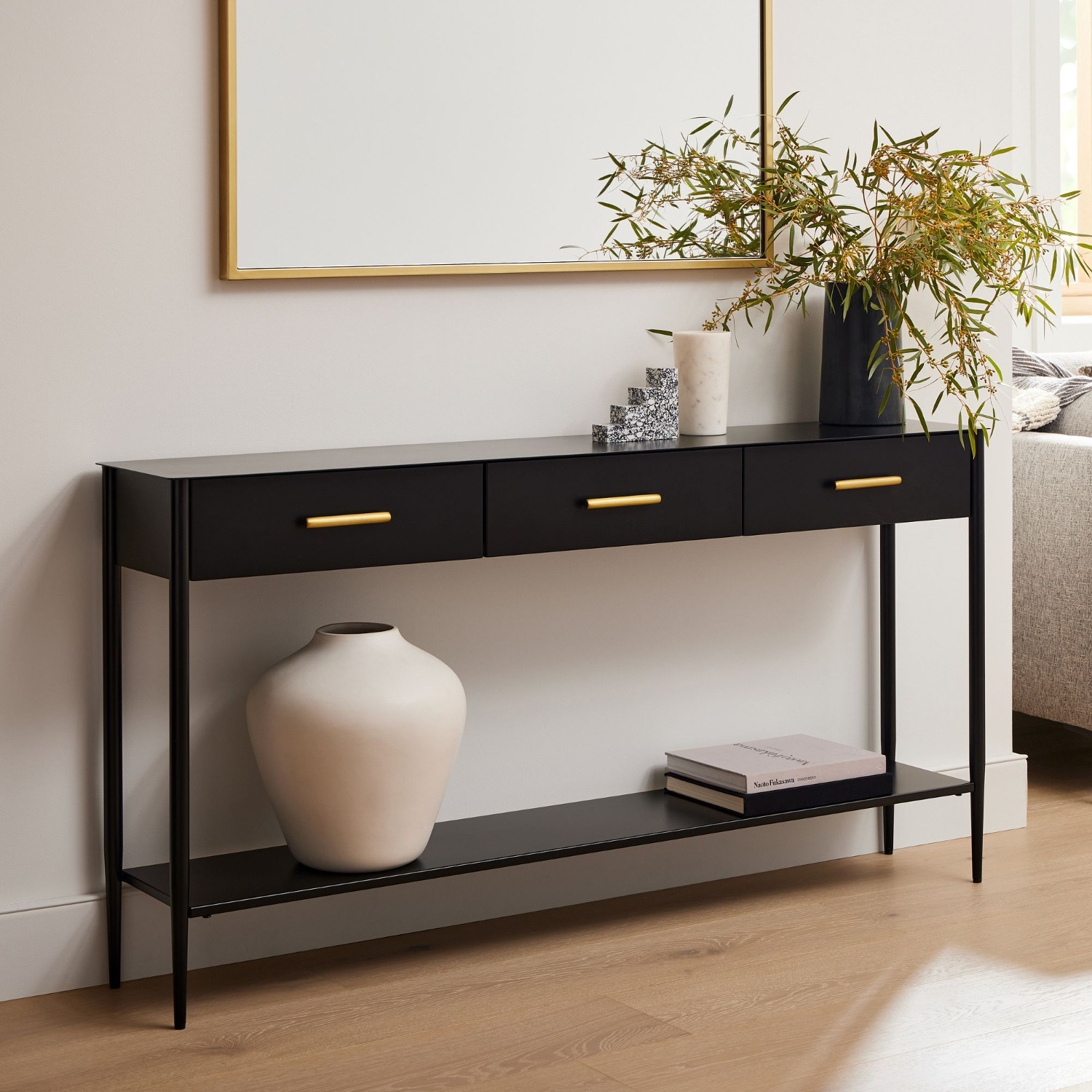 West Elm Metalwork Console