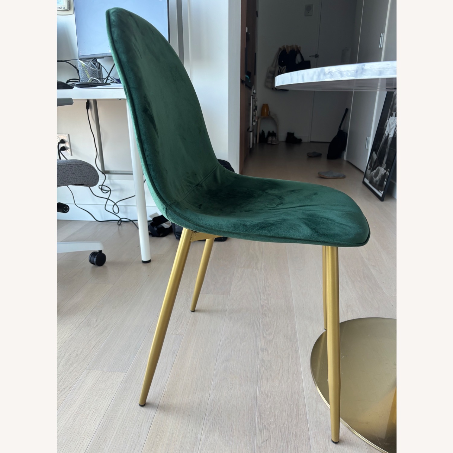 Target Copley Green Velvet Dining Chairs - image-2