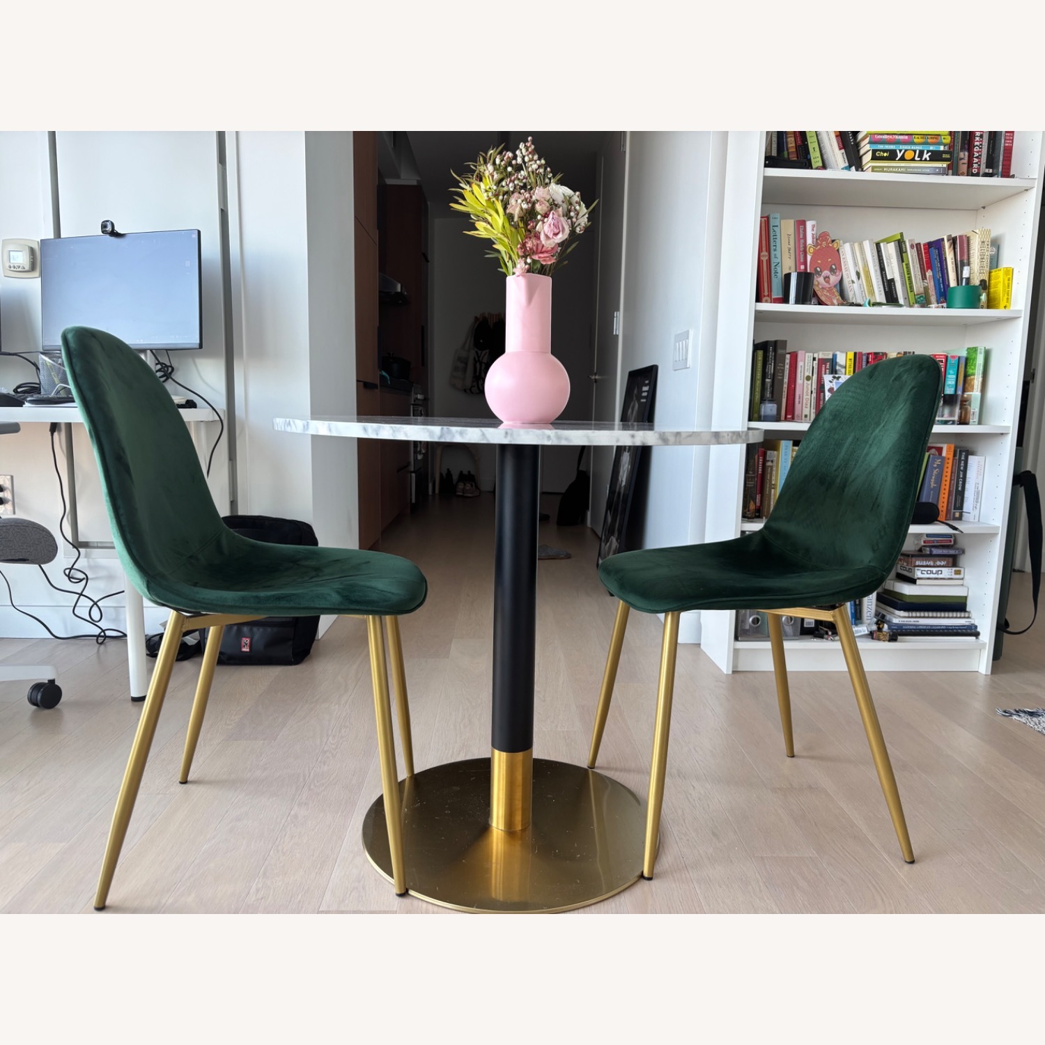 Target Copley Green Velvet Dining Chairs - image-3