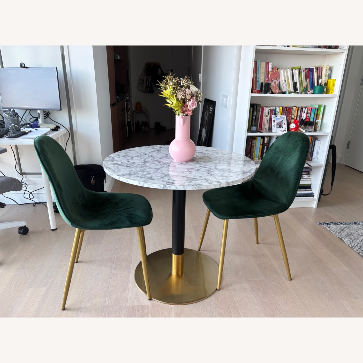 Target Copley Green Velvet Dining Chairs - image-4