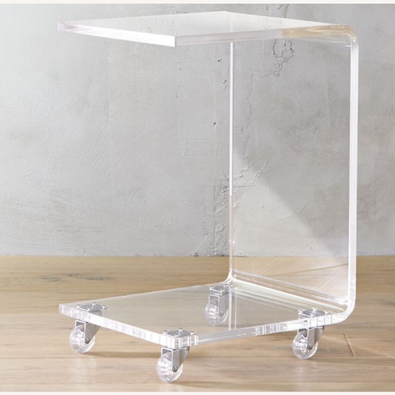 CB2 Acrylic C Tables Set - image-3