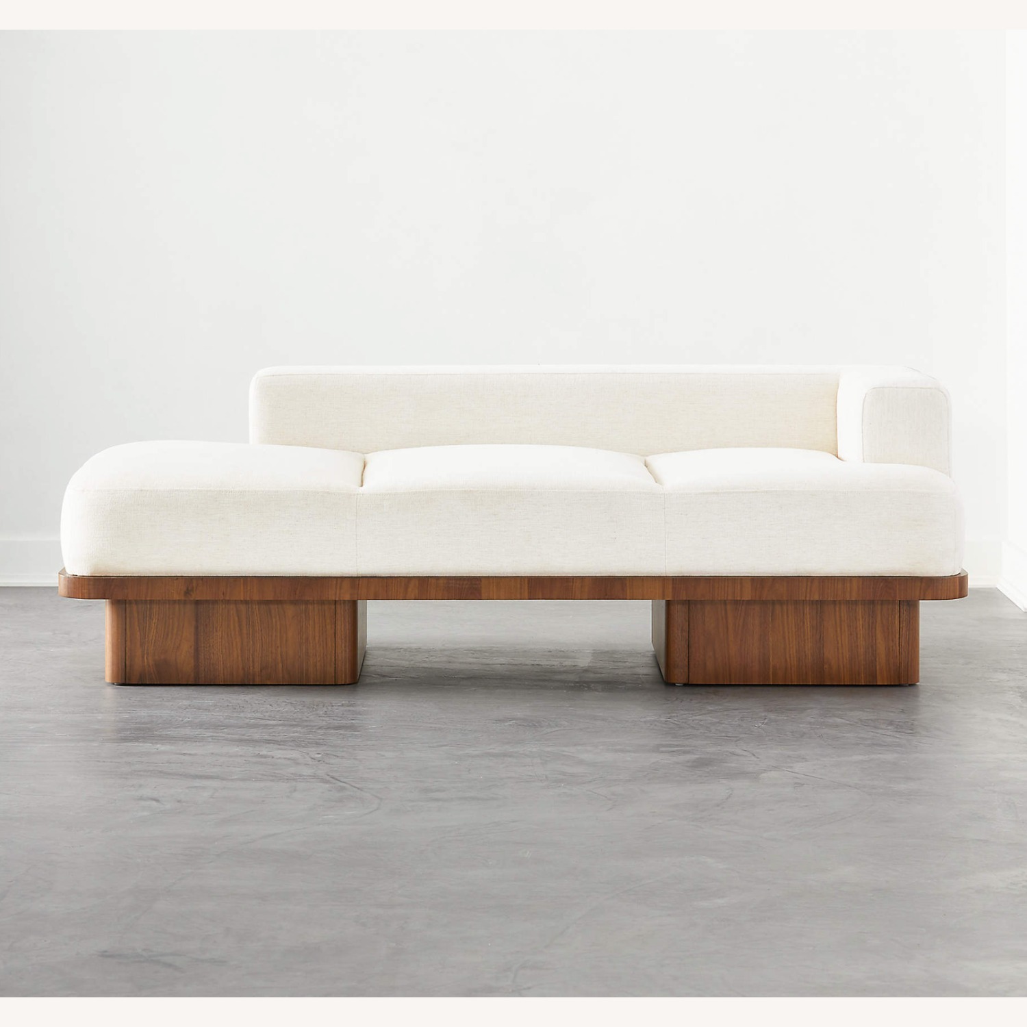 CB2 Serafin 81" Snow White Daybed - image-1