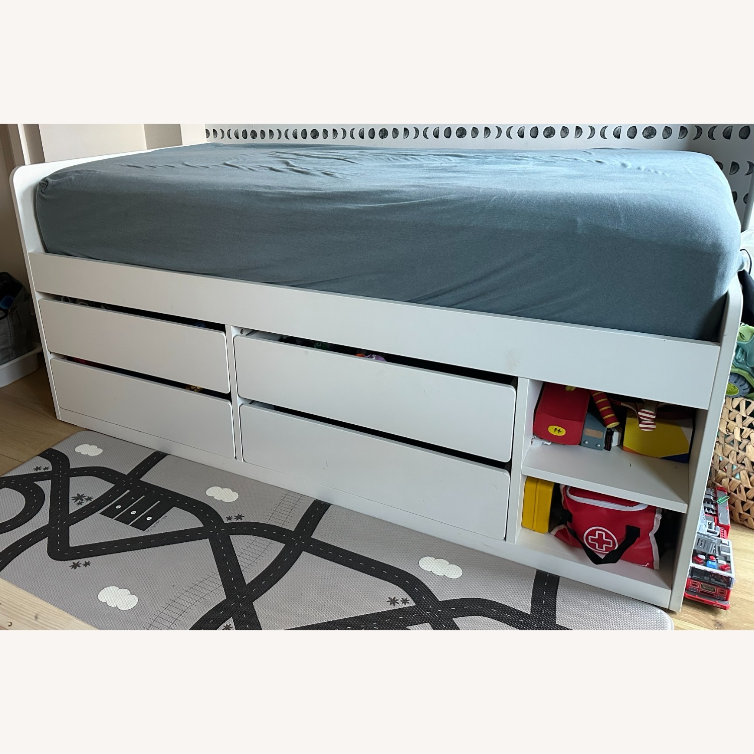 IKEA SLÄKT Twin Bed With Storage  - image-1