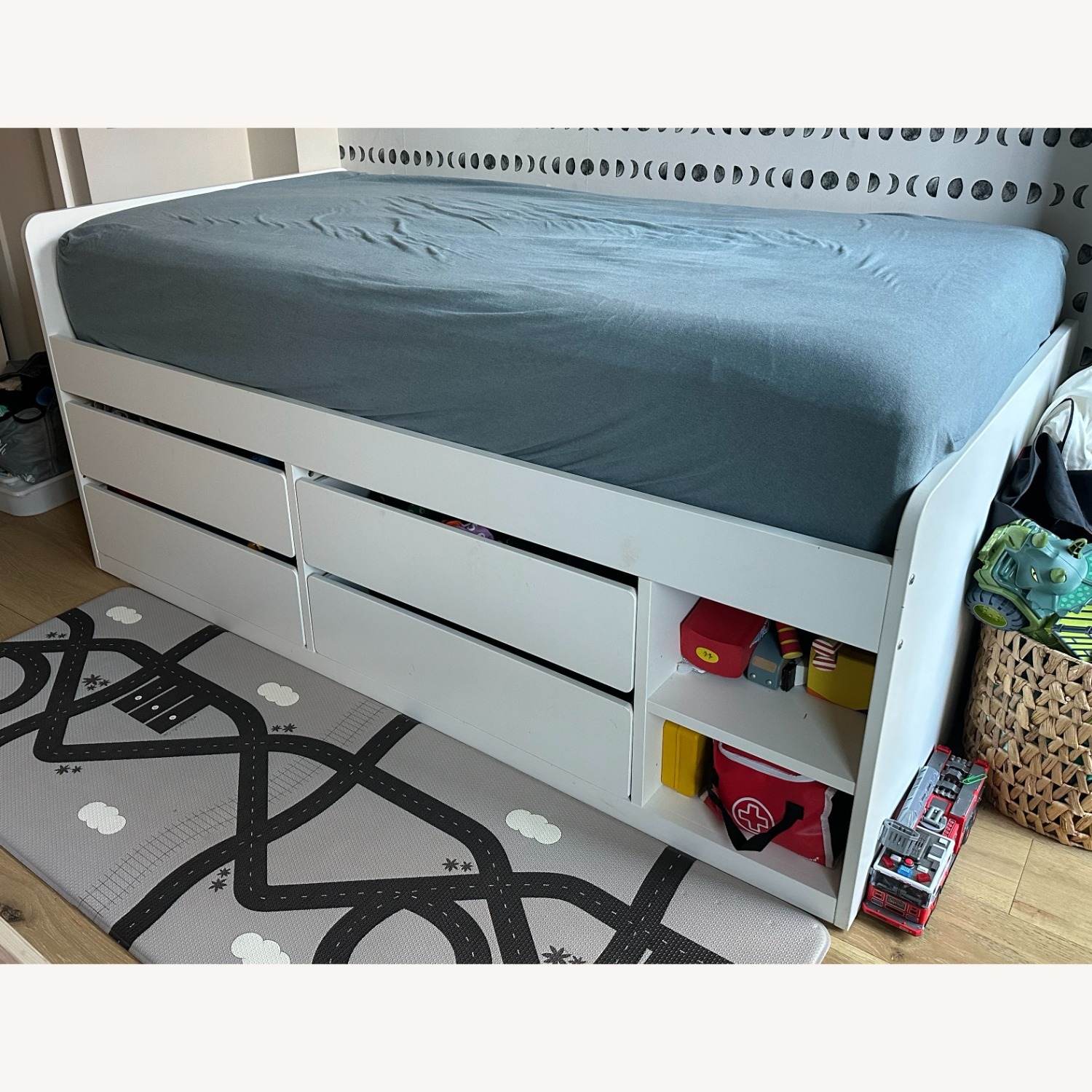 IKEA SLÄKT Twin Bed With Storage  - image-3