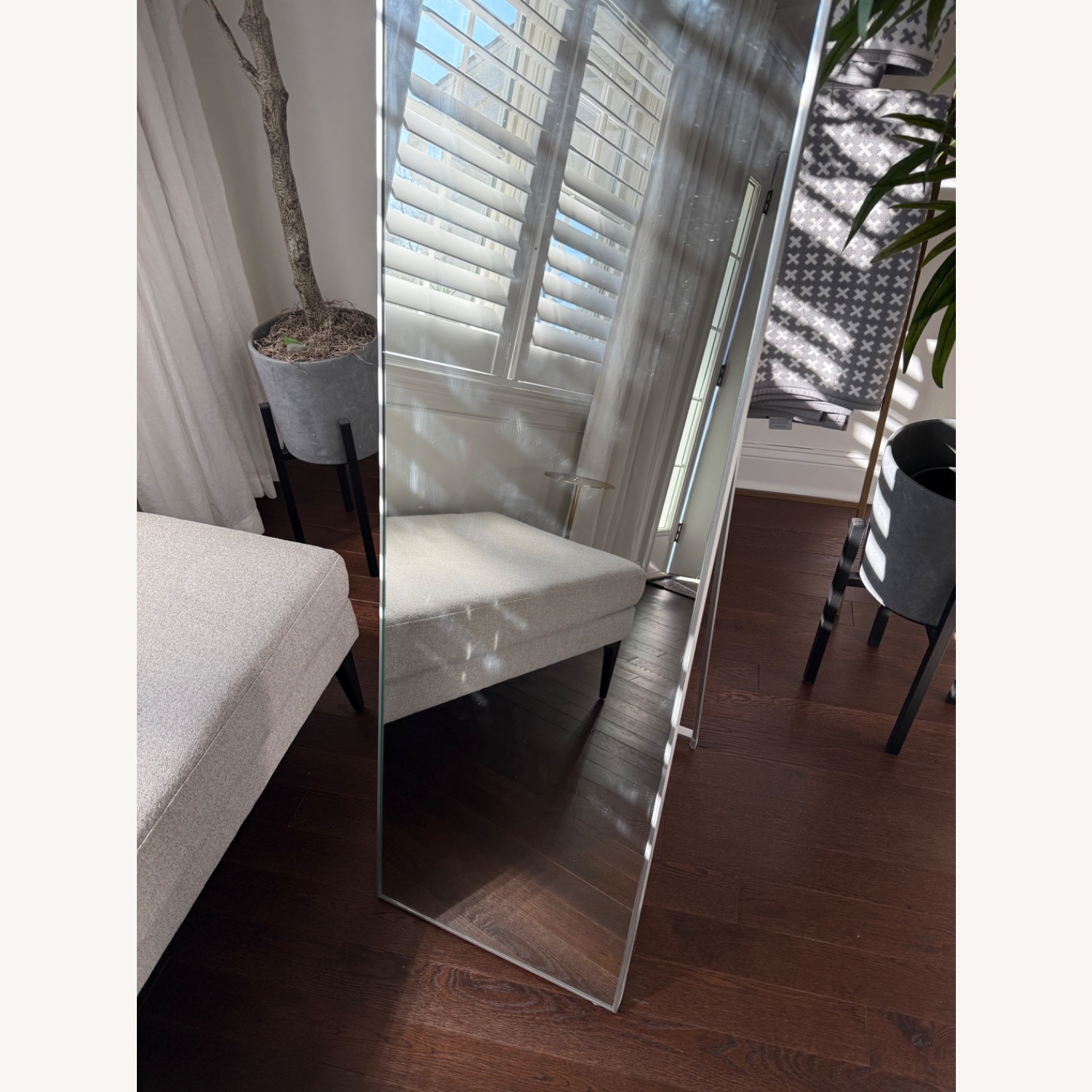 CB2 Slim Infinity Standing Mirror - image-5