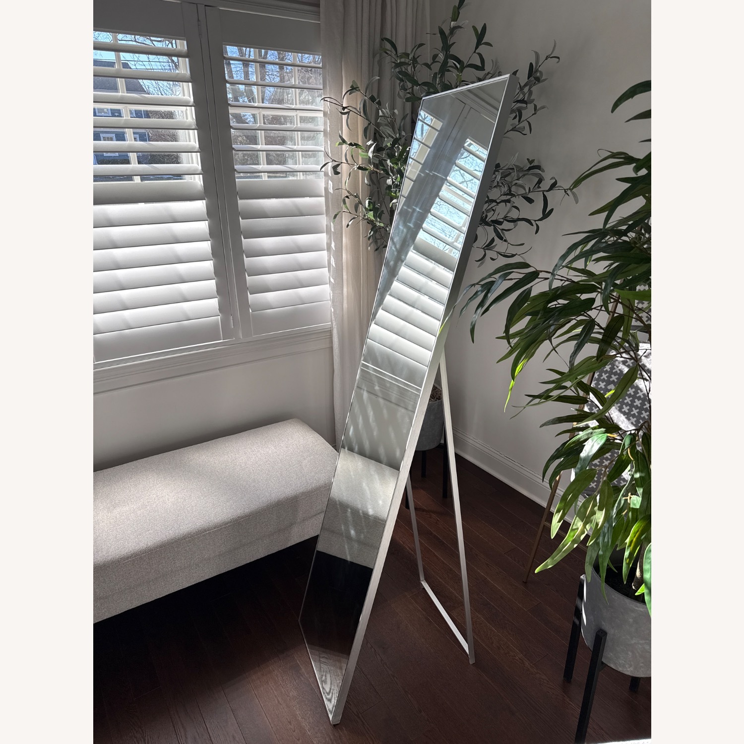 CB2 Slim Infinity Standing Mirror - image-3