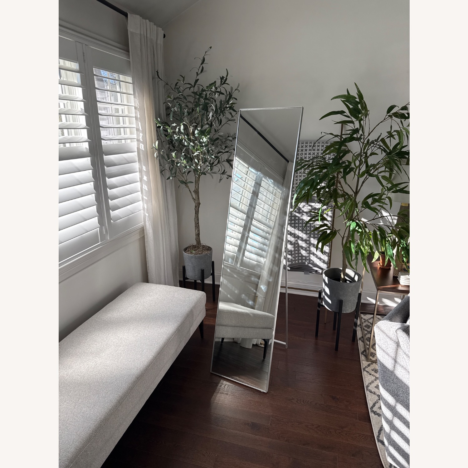 CB2 Slim Infinity Standing Mirror - image-2
