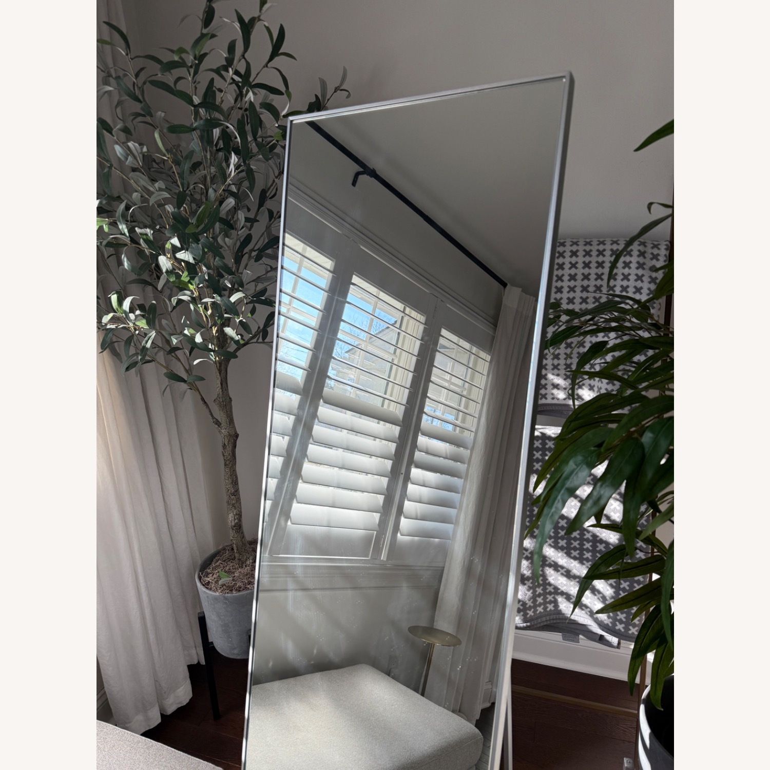 CB2 Slim Infinity Standing Mirror - image-6