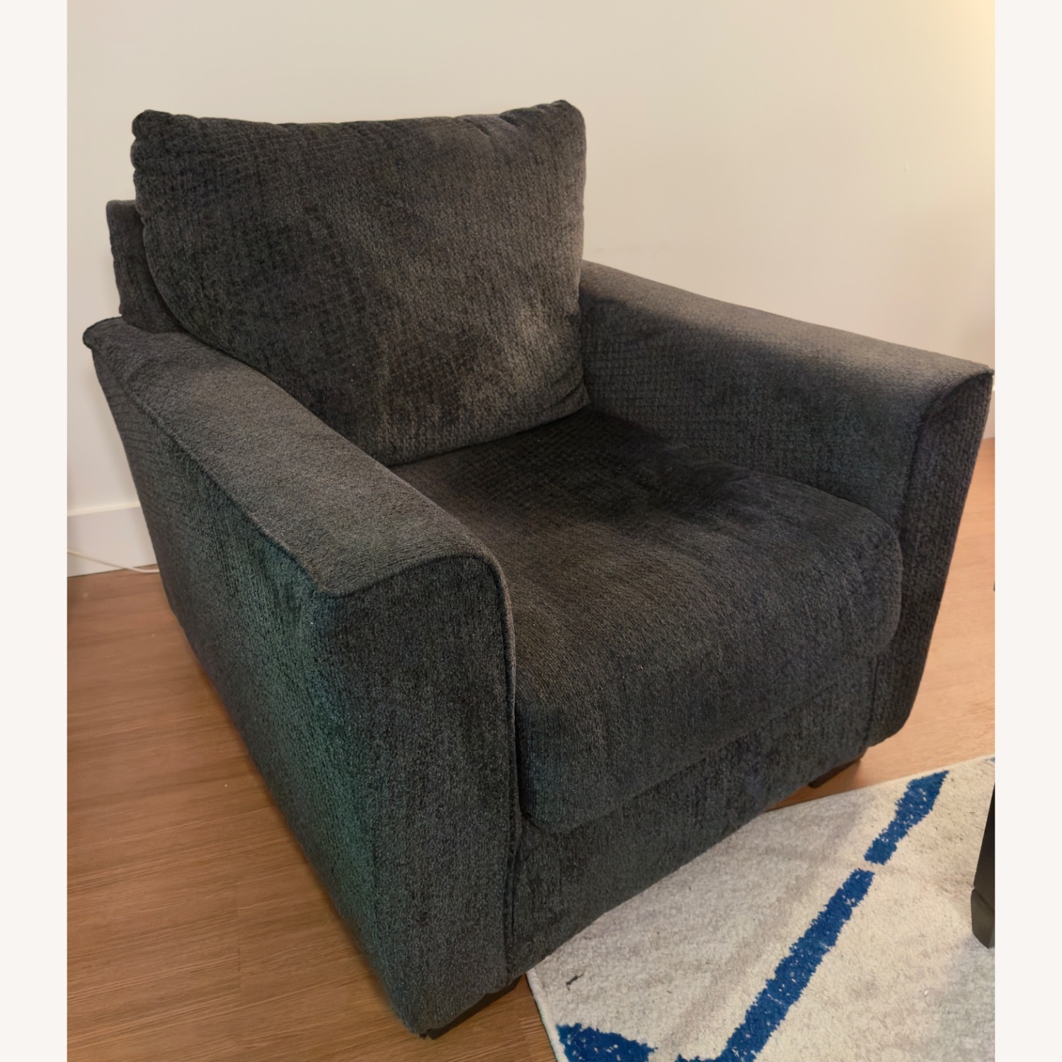 Ashley Furniture Navy Arm Chair  - image-1