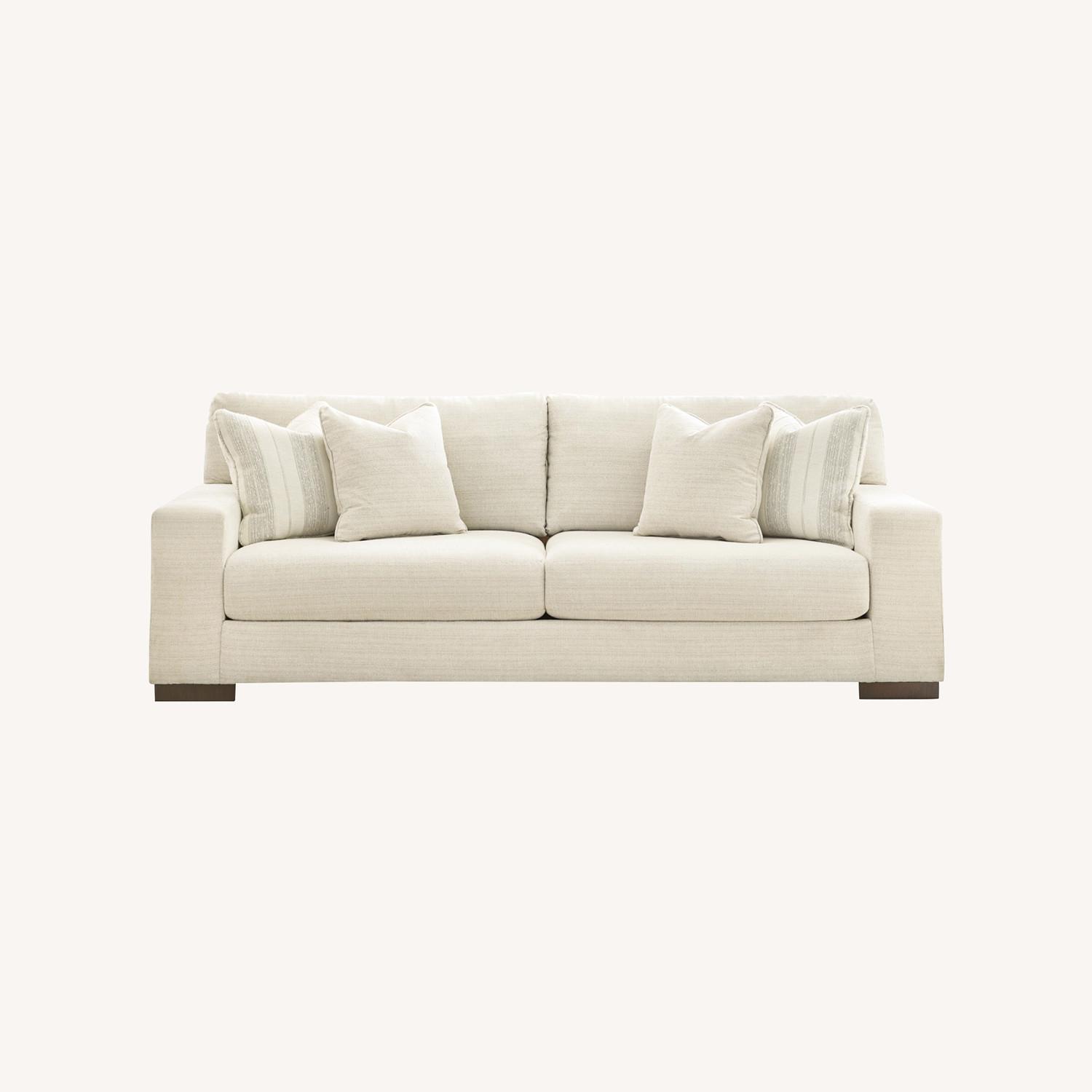 Ashley Furniture Maggie Contemporary Upholstered Sofa - AptDeco