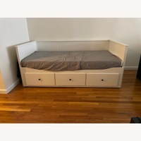 IKEA Hemnes Daybed With Pull out Double Twin Bed - AptDeco