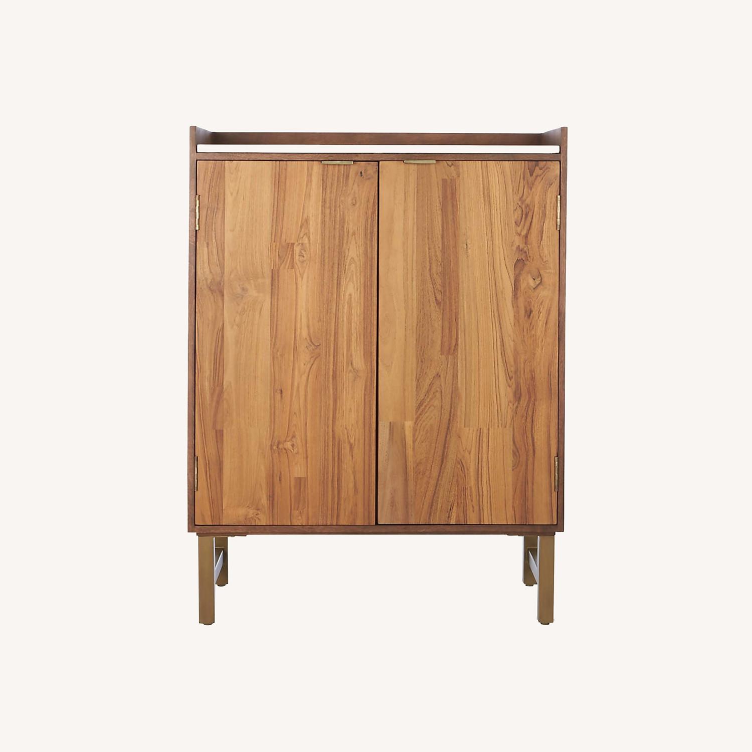 Crate & Barrel Cantina Bar Cart - image-0