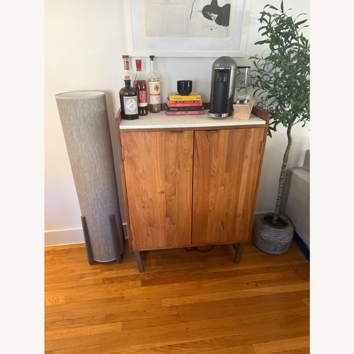 Used Crate & Barrel Cantina Bar Cart for sale on AptDeco
