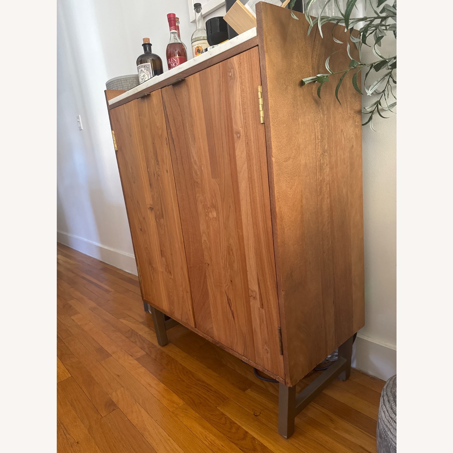 Crate & Barrel Cantina Bar Cart - image-2