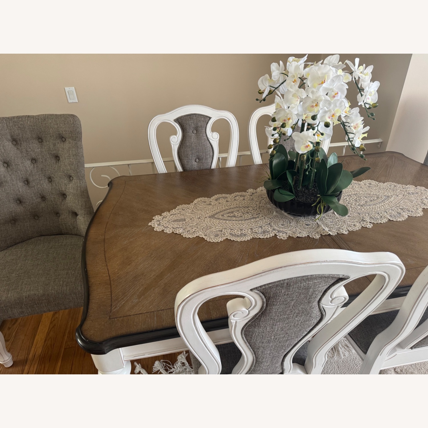 Royal Dining Table 7 Piece Set - image-3