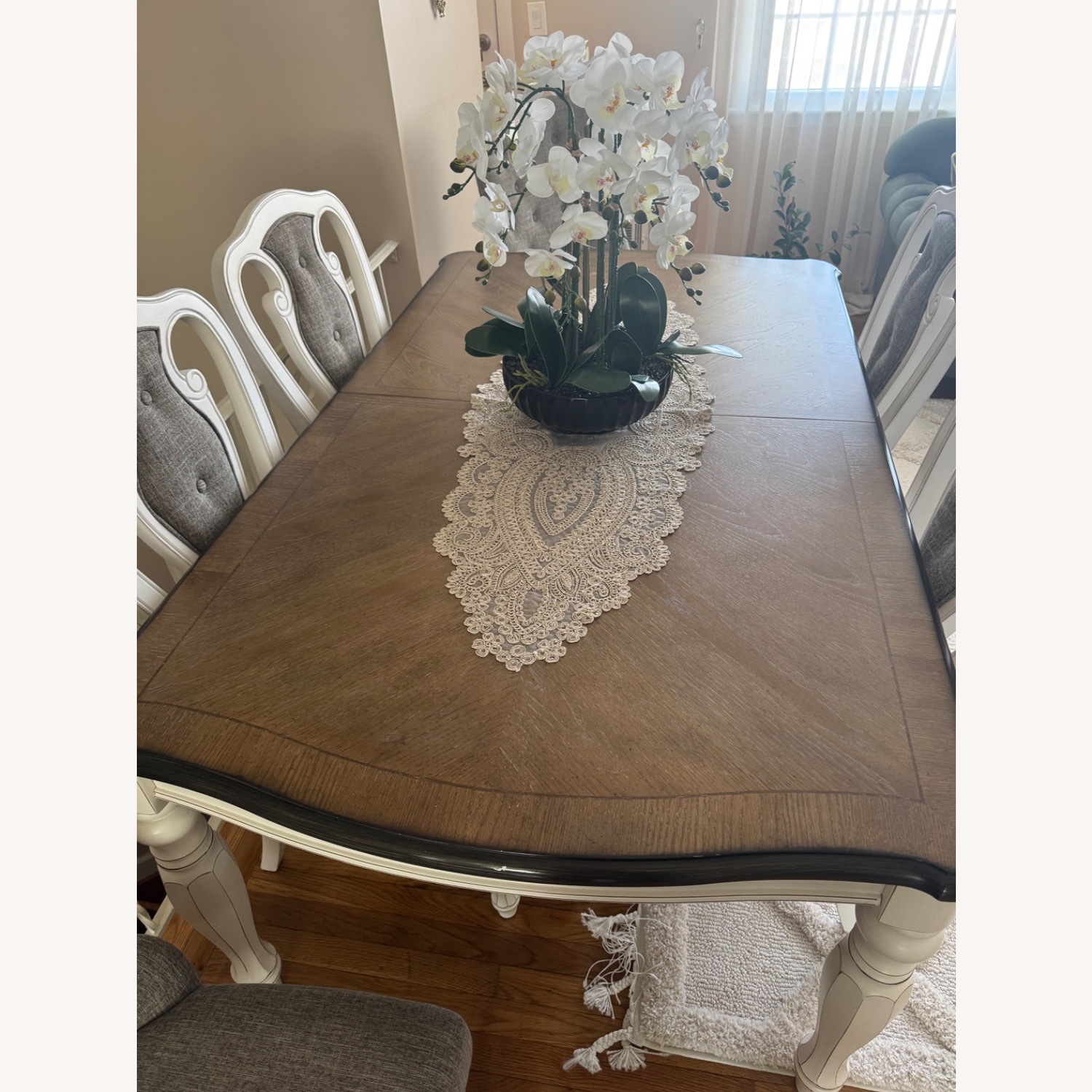 Royal Dining Table 7 Piece Set - image-5