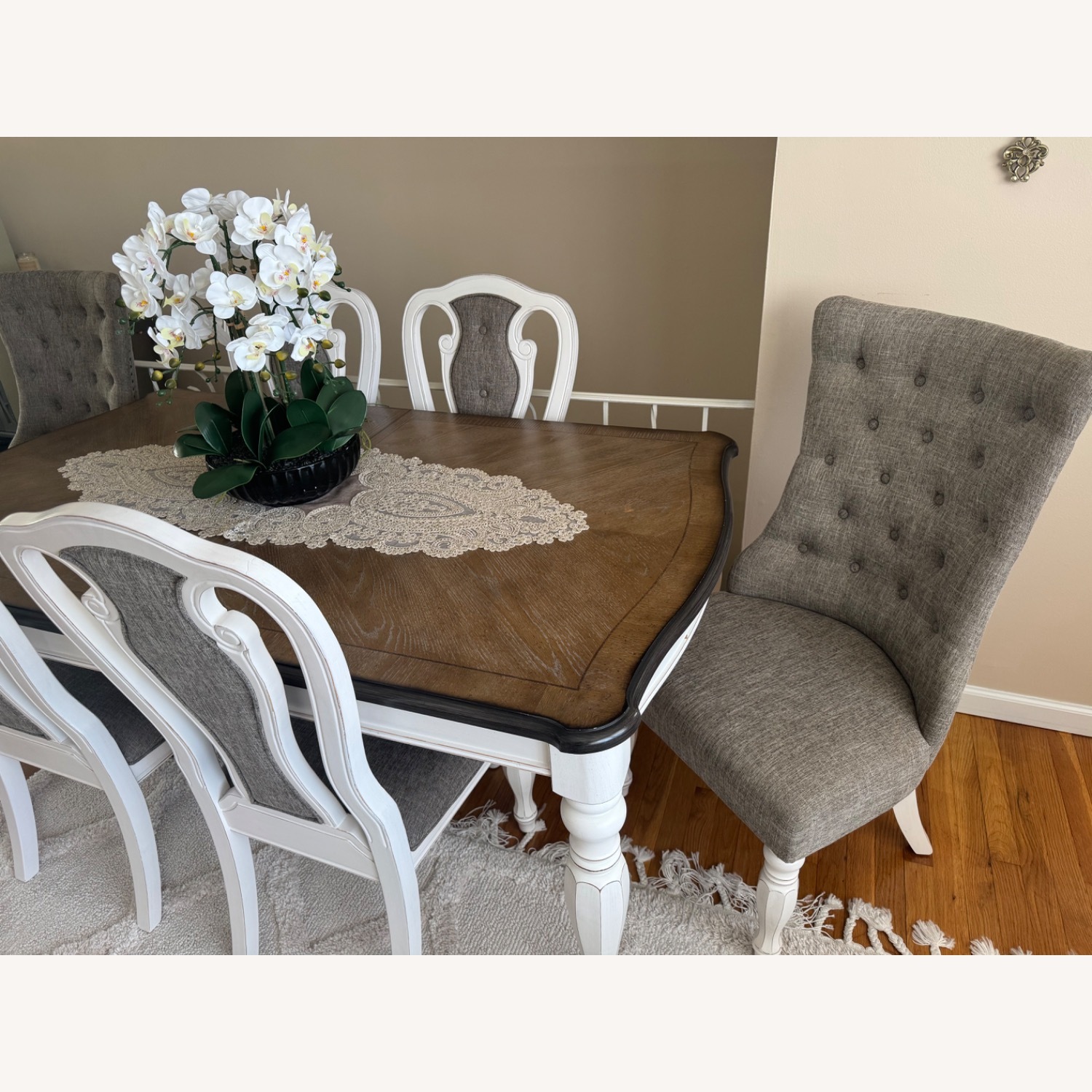 Royal Dining Table 7 Piece Set - image-4