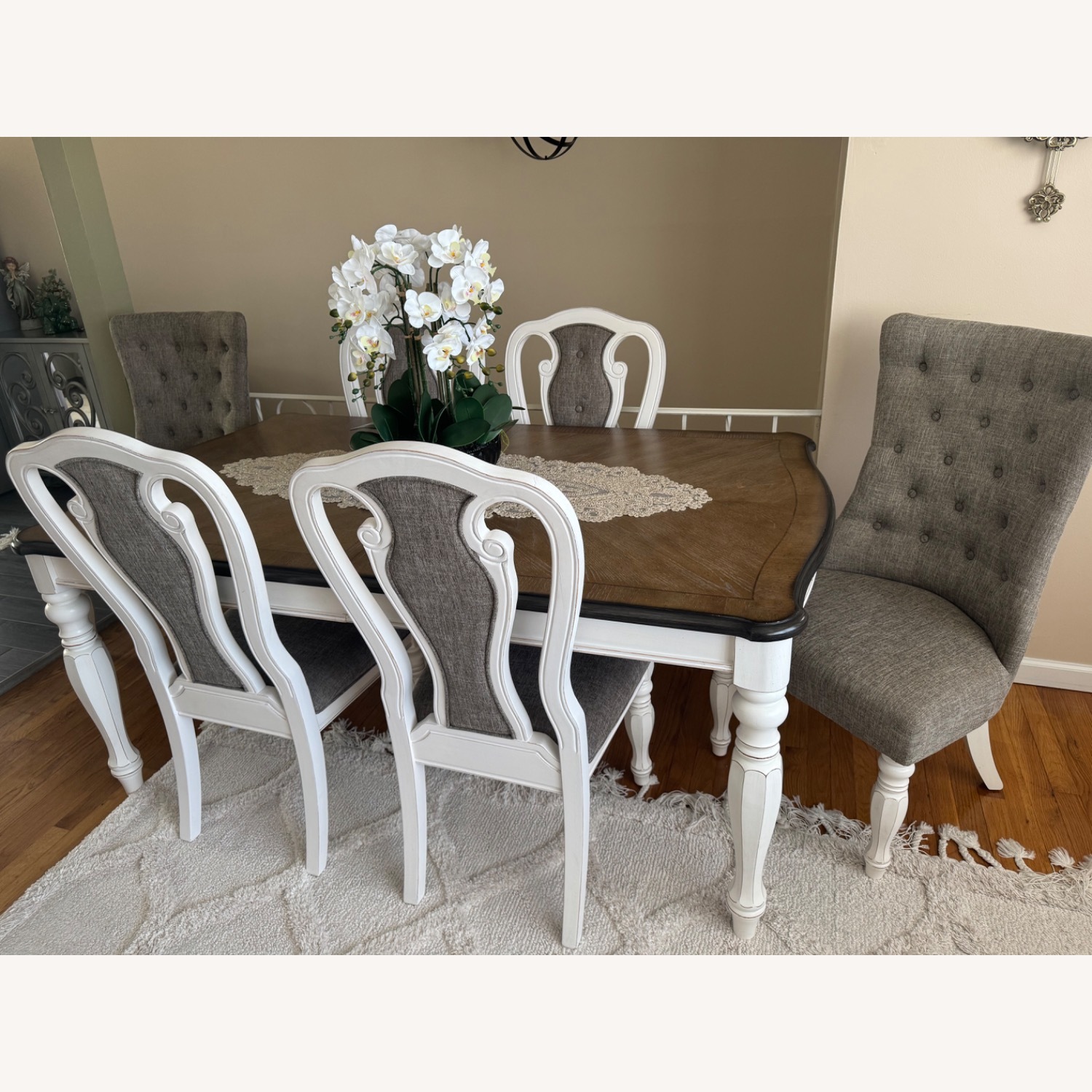 Royal Dining Table 7 Piece Set - image-1