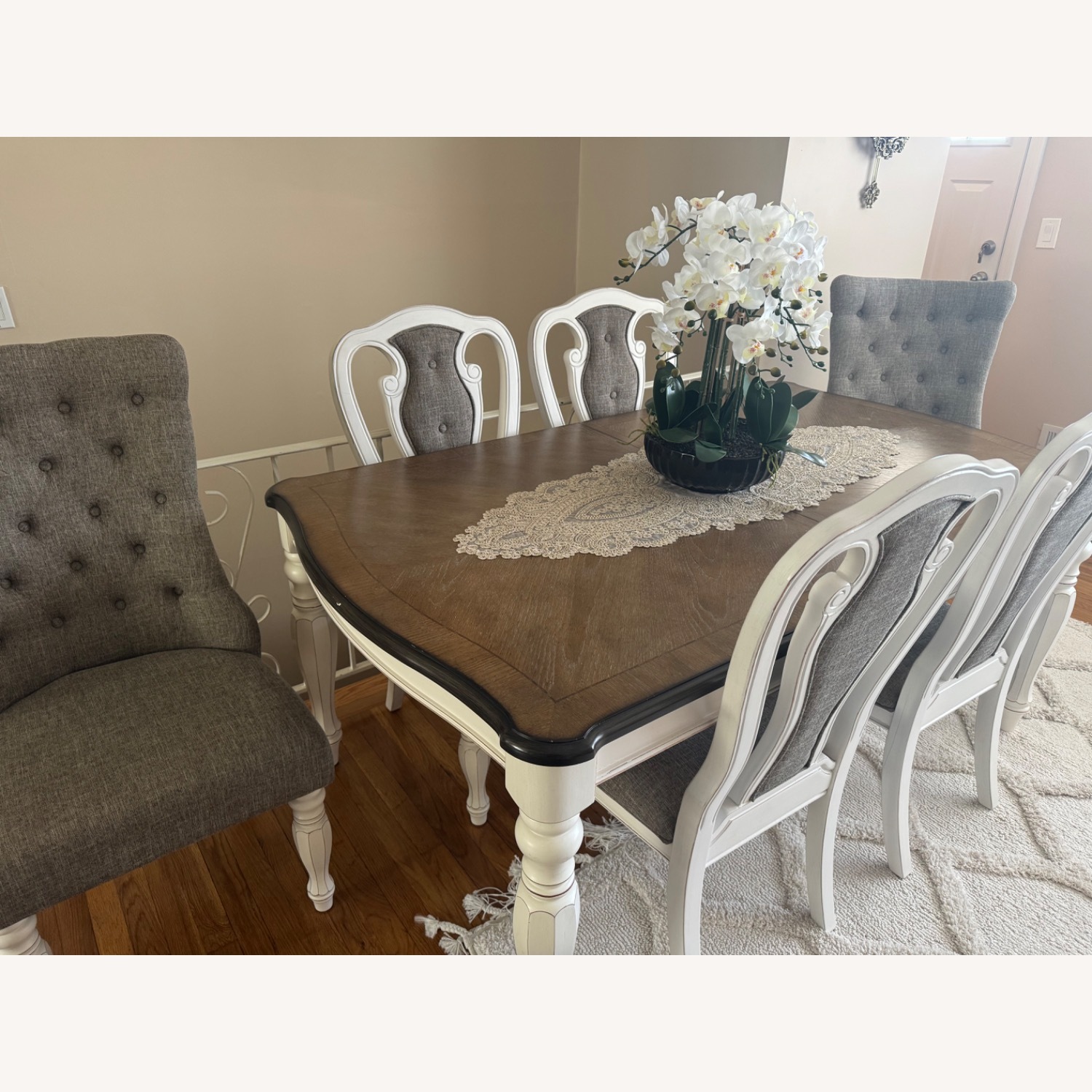 Royal Dining Table 7 Piece Set - image-2