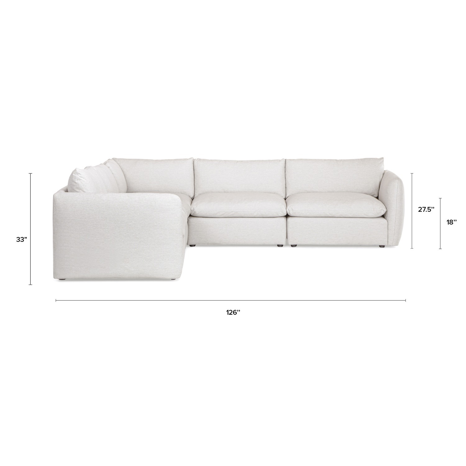 Article Leigh Modular Corner Sectional Sofa - image-5