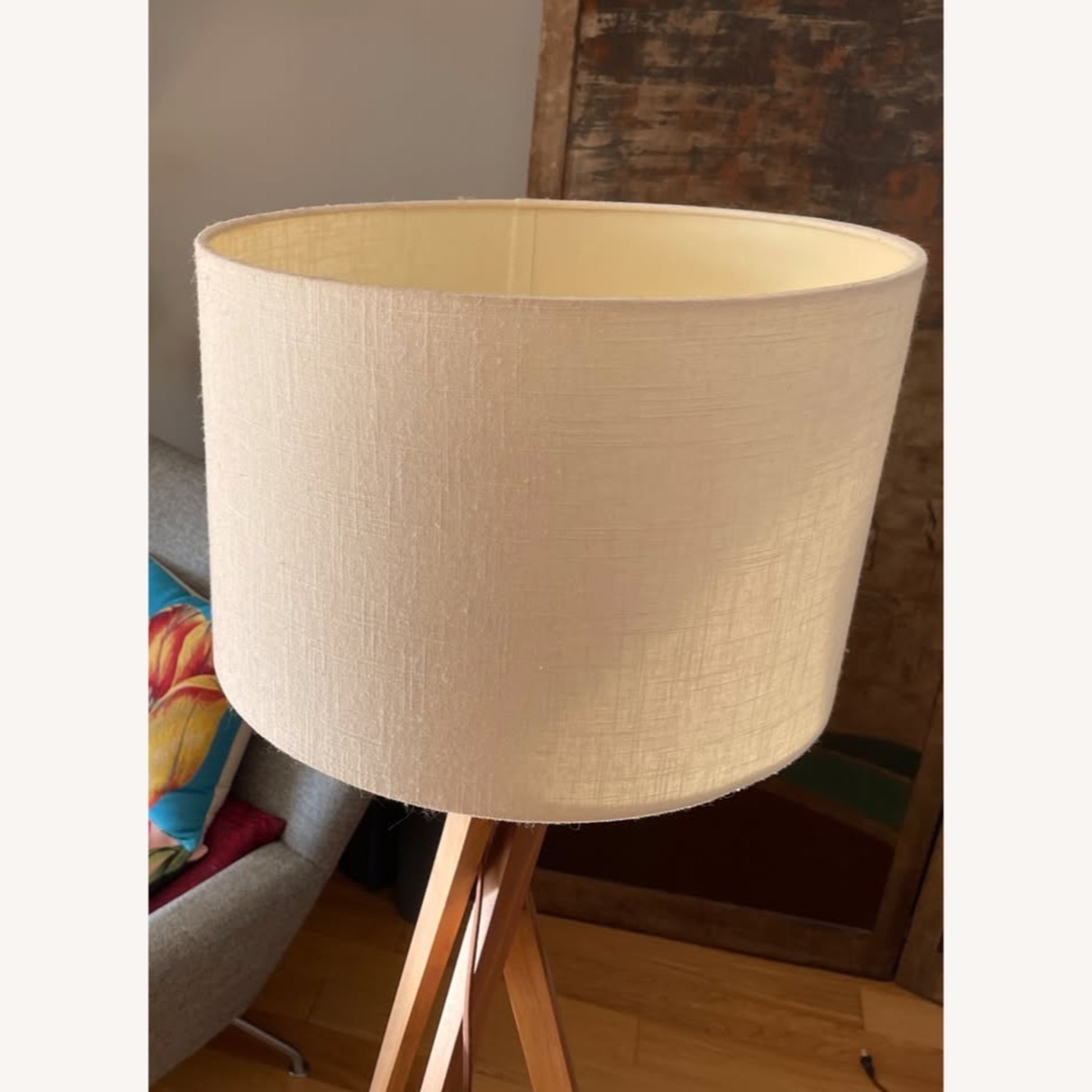 AllModern Harcourt Solid Wood Floor Lamp - image-2