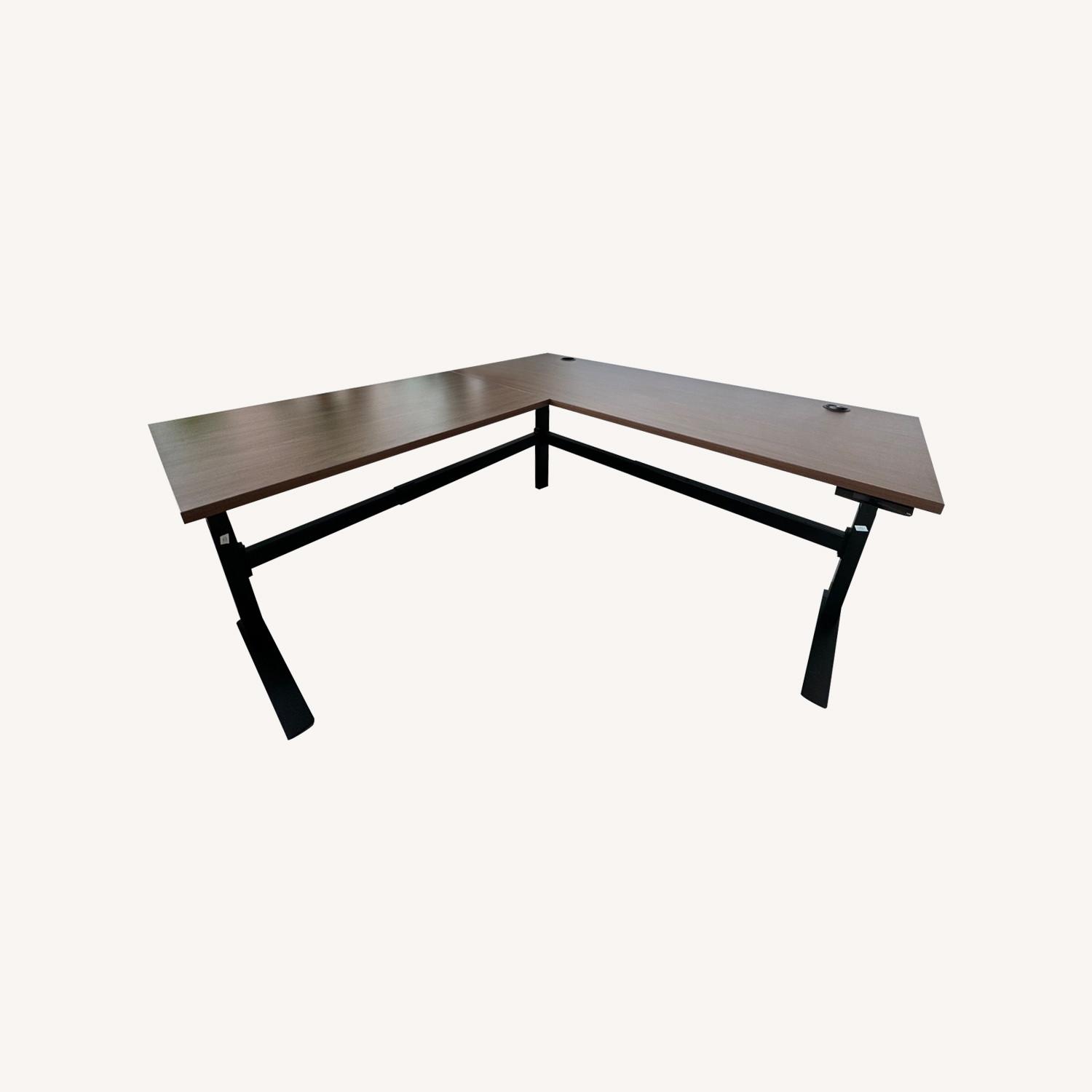 Herman Miller L-Shaped Standing Desk - image-0