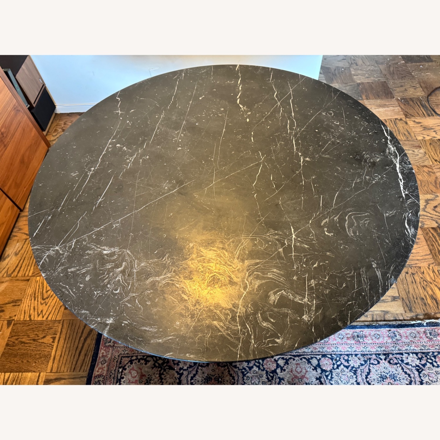 Room & Board Marbled Black Aria Table - image-3