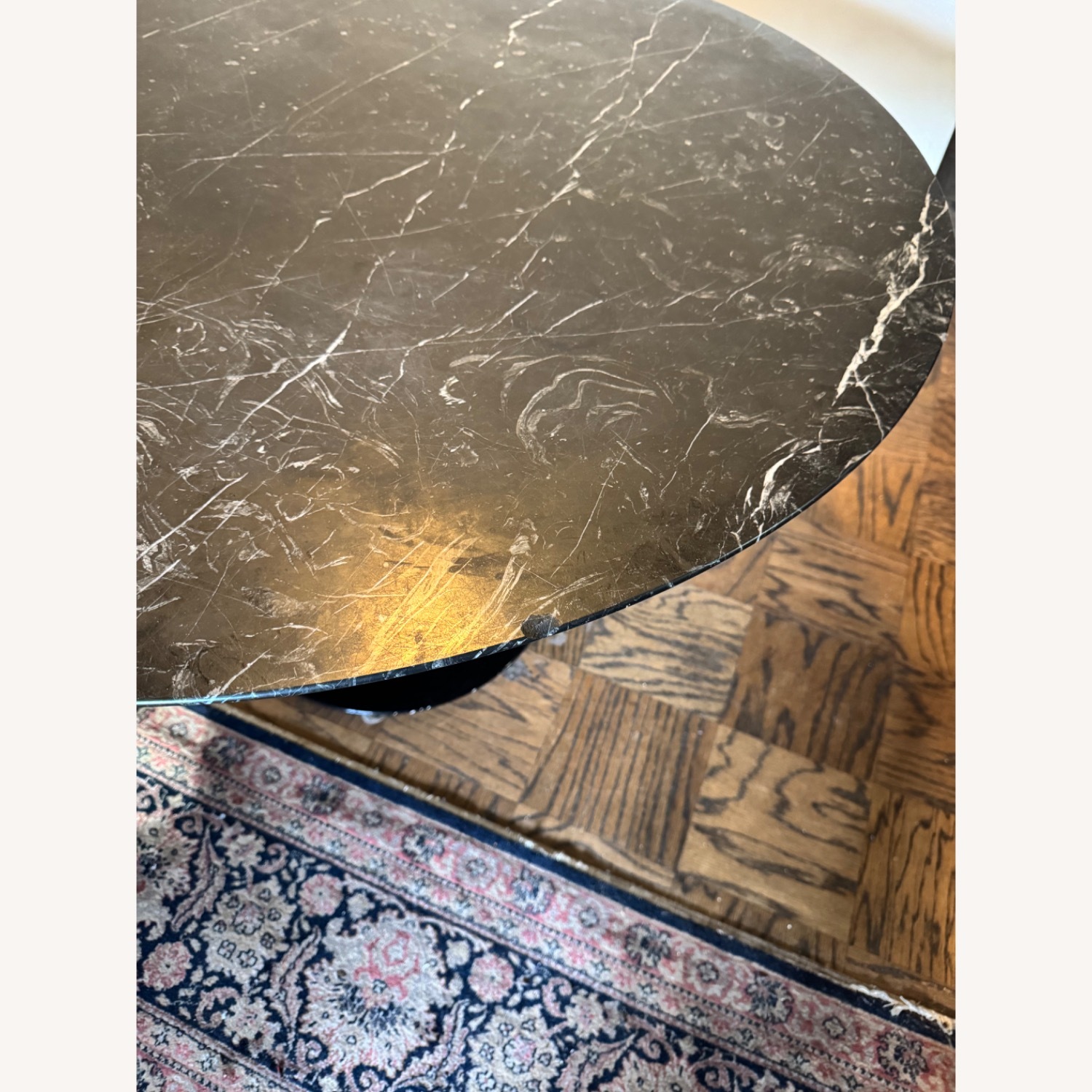 Room & Board Marbled Black Aria Table - image-4