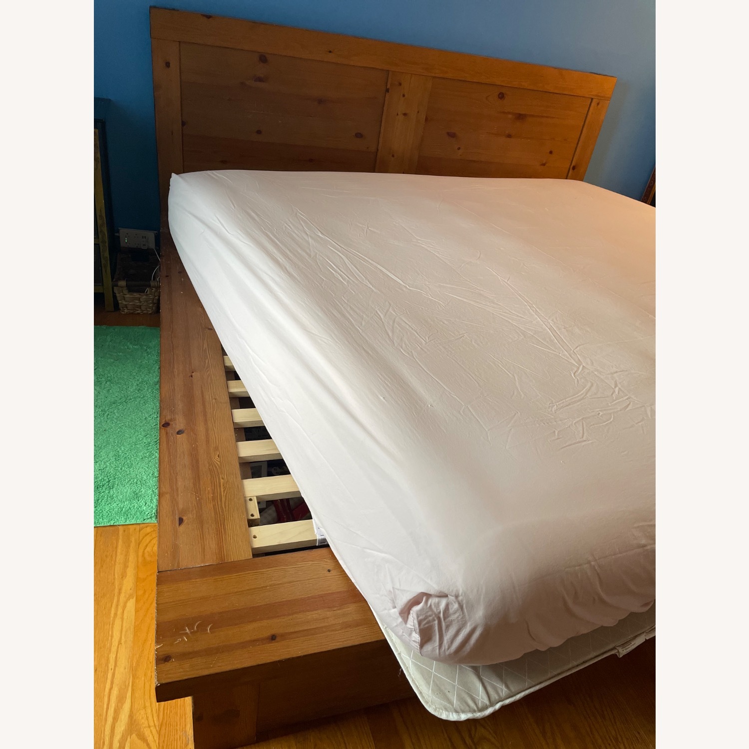 Pottery Barn King Storage Platform Bed - image-3