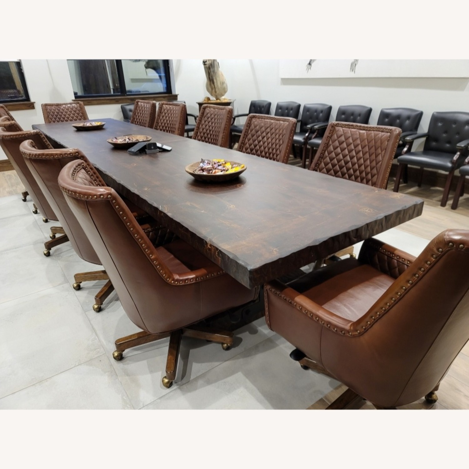 Custom Rustic Conference Table - image-8