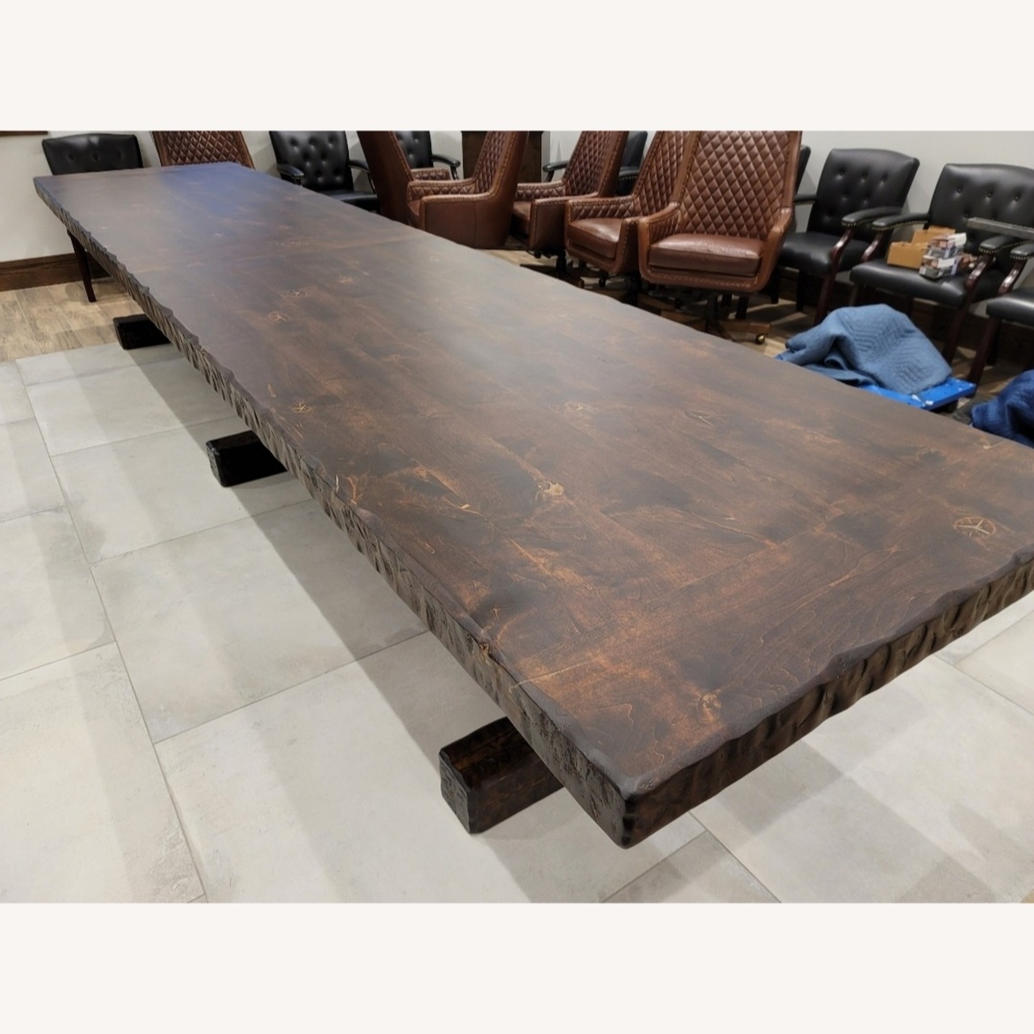 Custom Rustic Conference Table - image-3