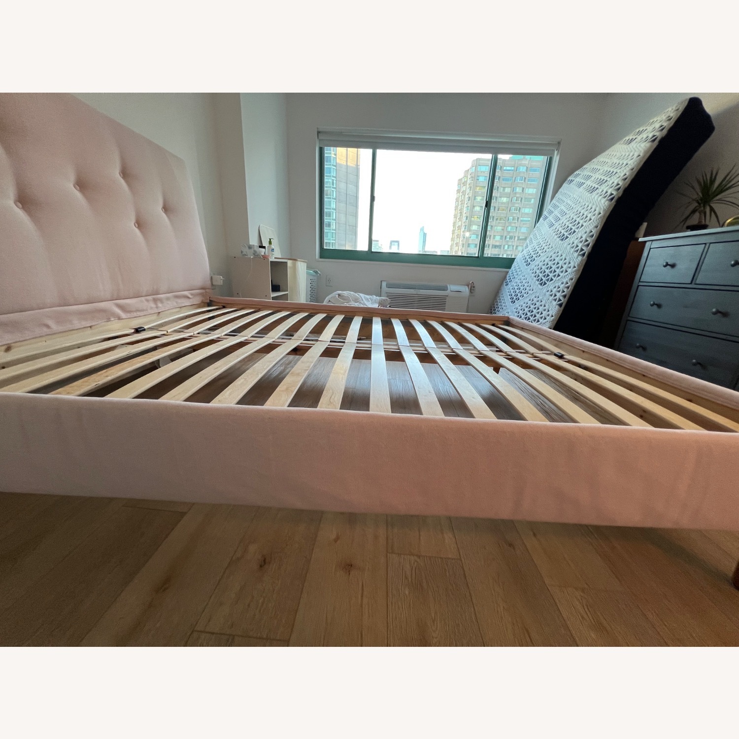 IKEA Idanas Queen Bed Frame Pink - image-7