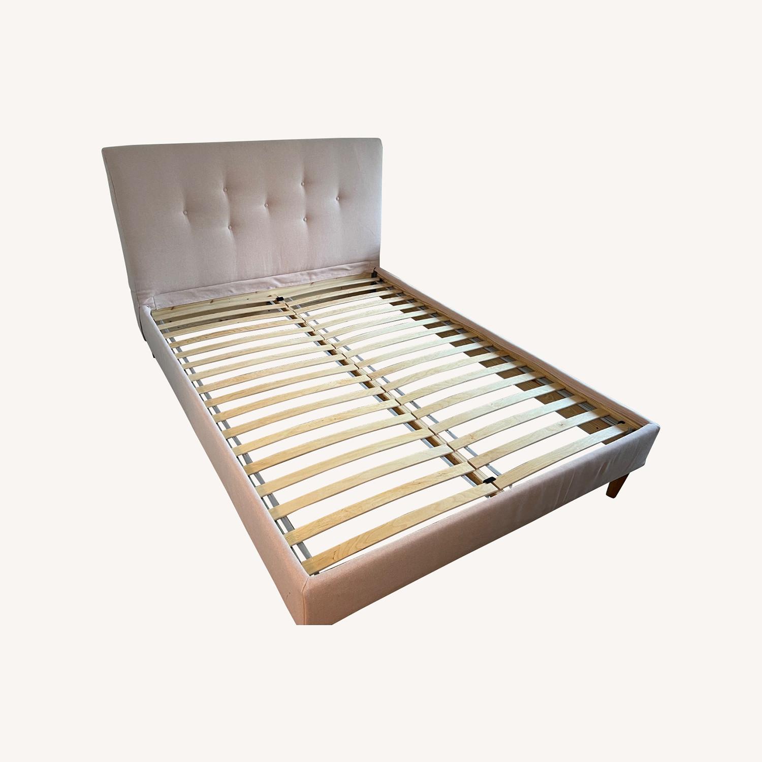 IKEA Idanas Queen Bed Frame Pink - image-13