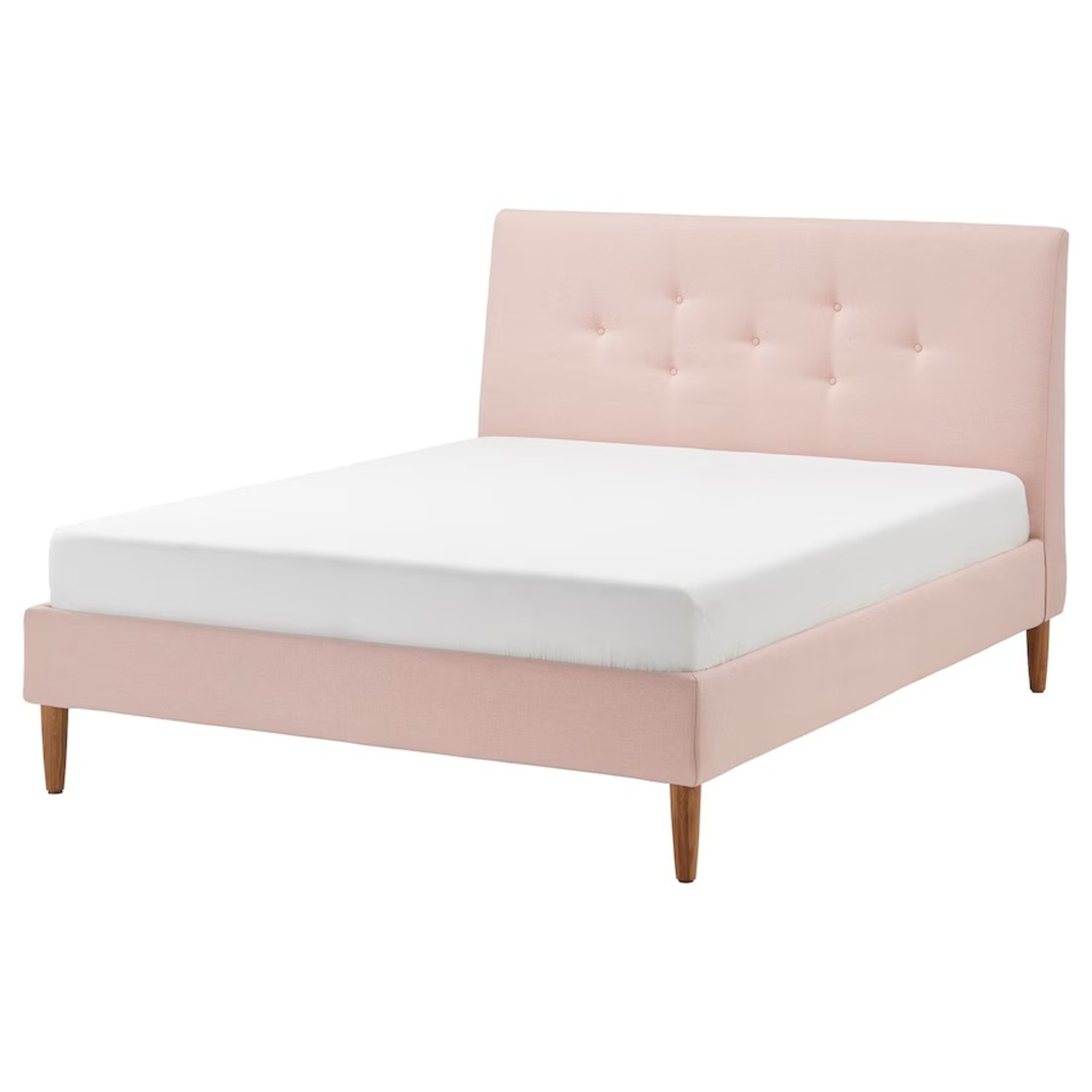 IKEA Idanas Queen Bed Frame Pink - image-12