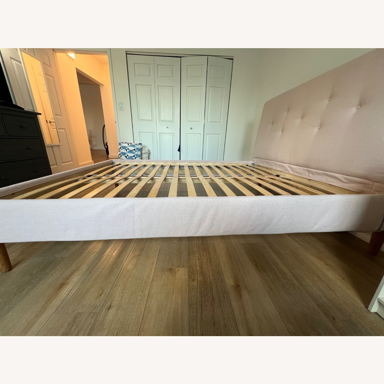 IKEA Idanas Queen Bed Frame Pink - image-6