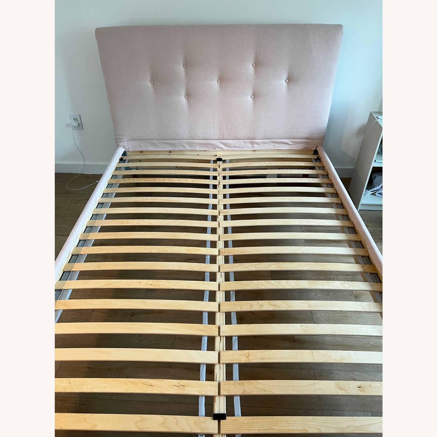 IKEA Idanas Queen Bed Frame Pink - image-4