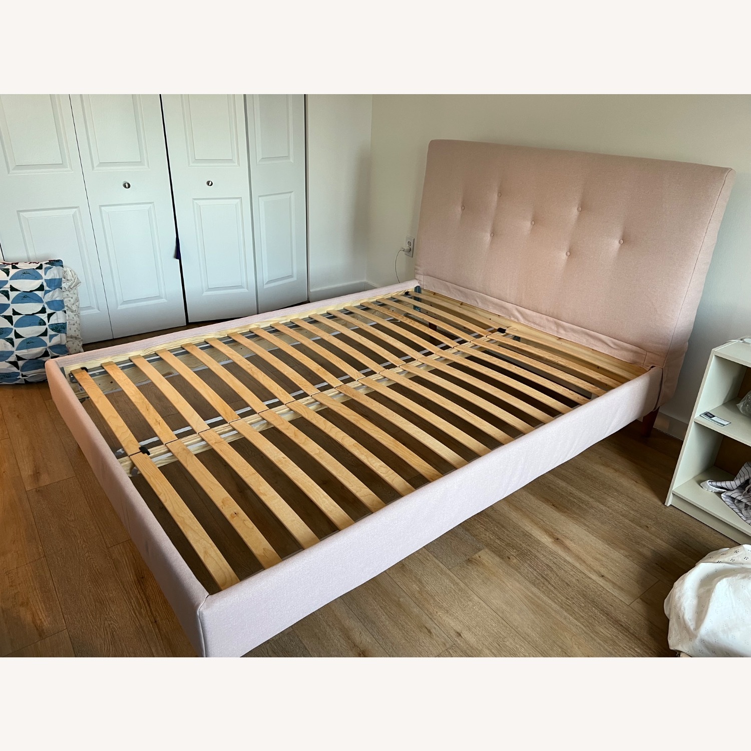 IKEA Idanas Queen Bed Frame Pink - image-5