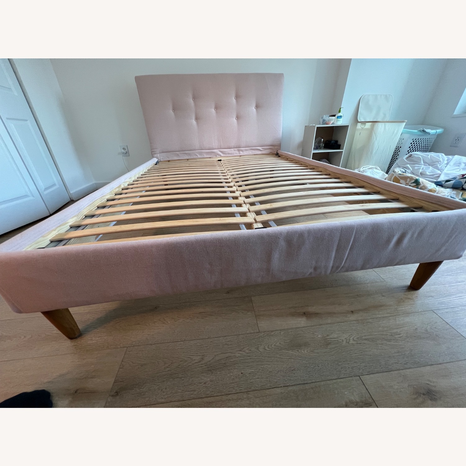 IKEA Idanas Queen Bed Frame Pink - image-8