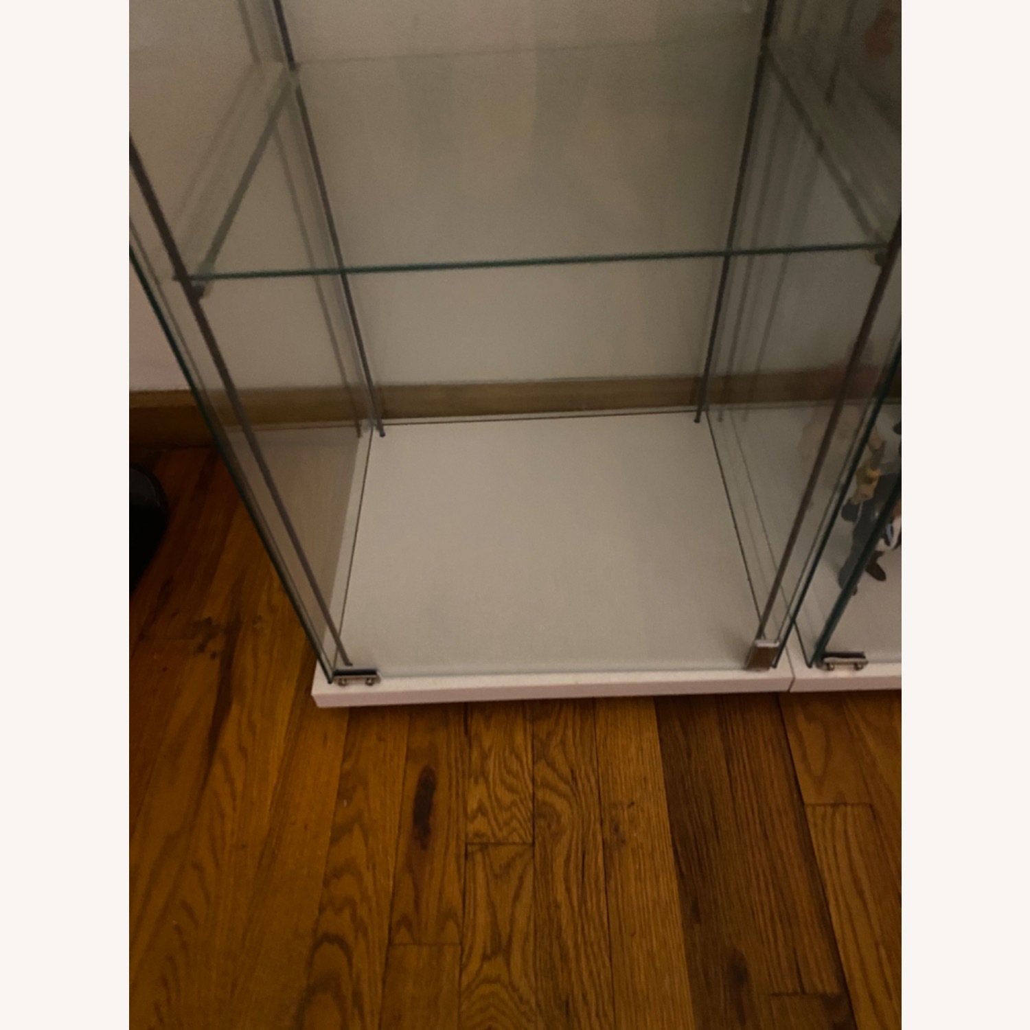 IKEA Glass Display Case with 3 Shelves 65" - image-7
