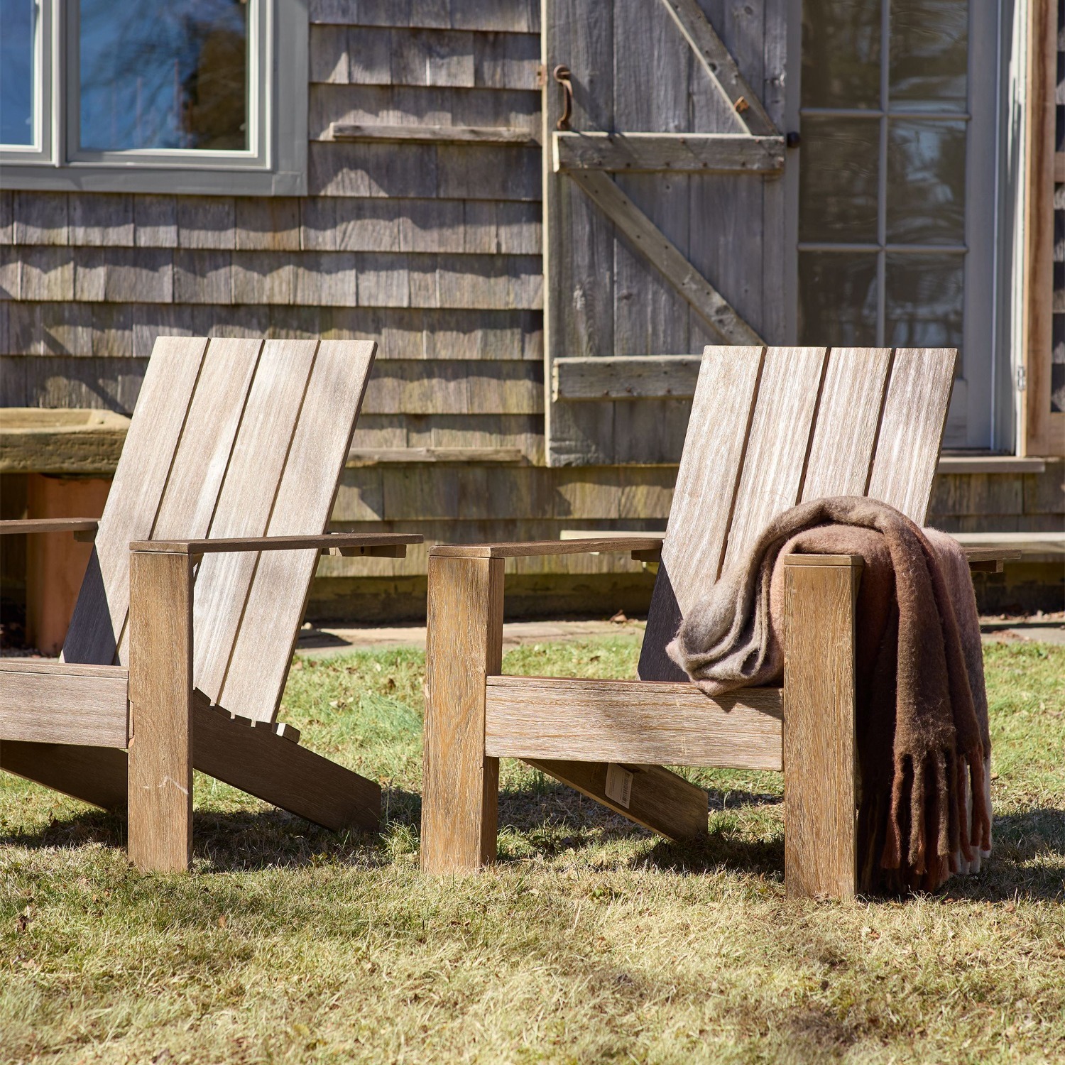 West Elm Portside Outdoor Adirondack Chair - image-3