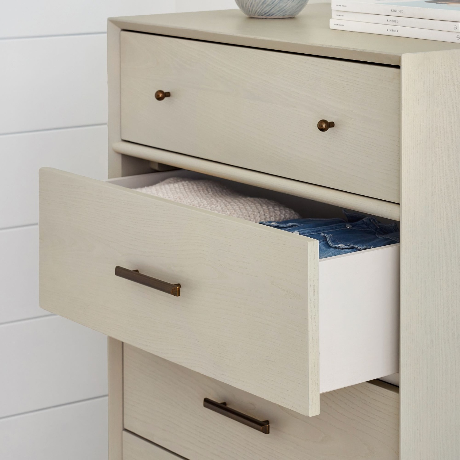 Pottery Barn Teen Mid-Century Tall Chest of Drawers - image-4