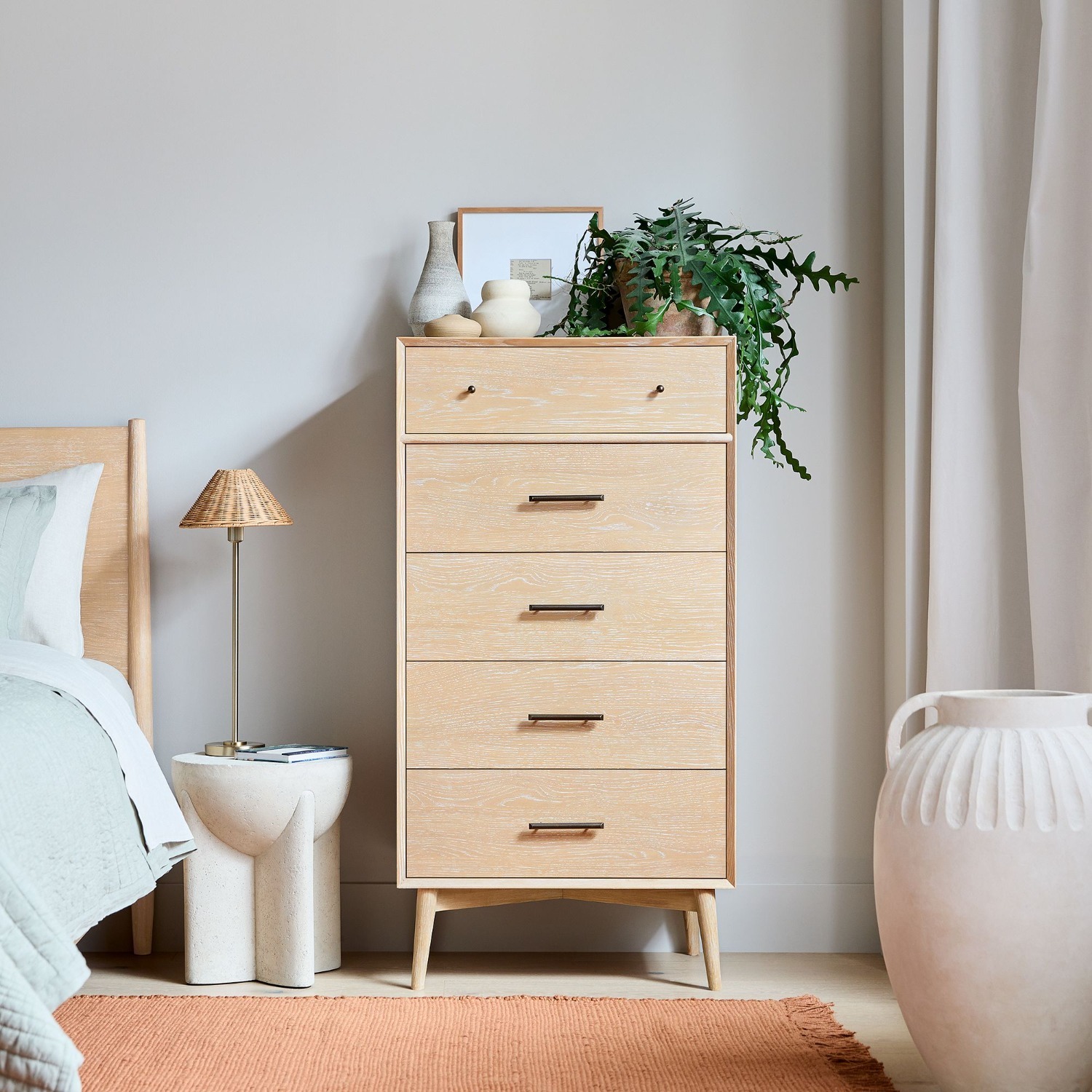 West Elm Mid-Century 5-Drawer Dresser (27") - image-7