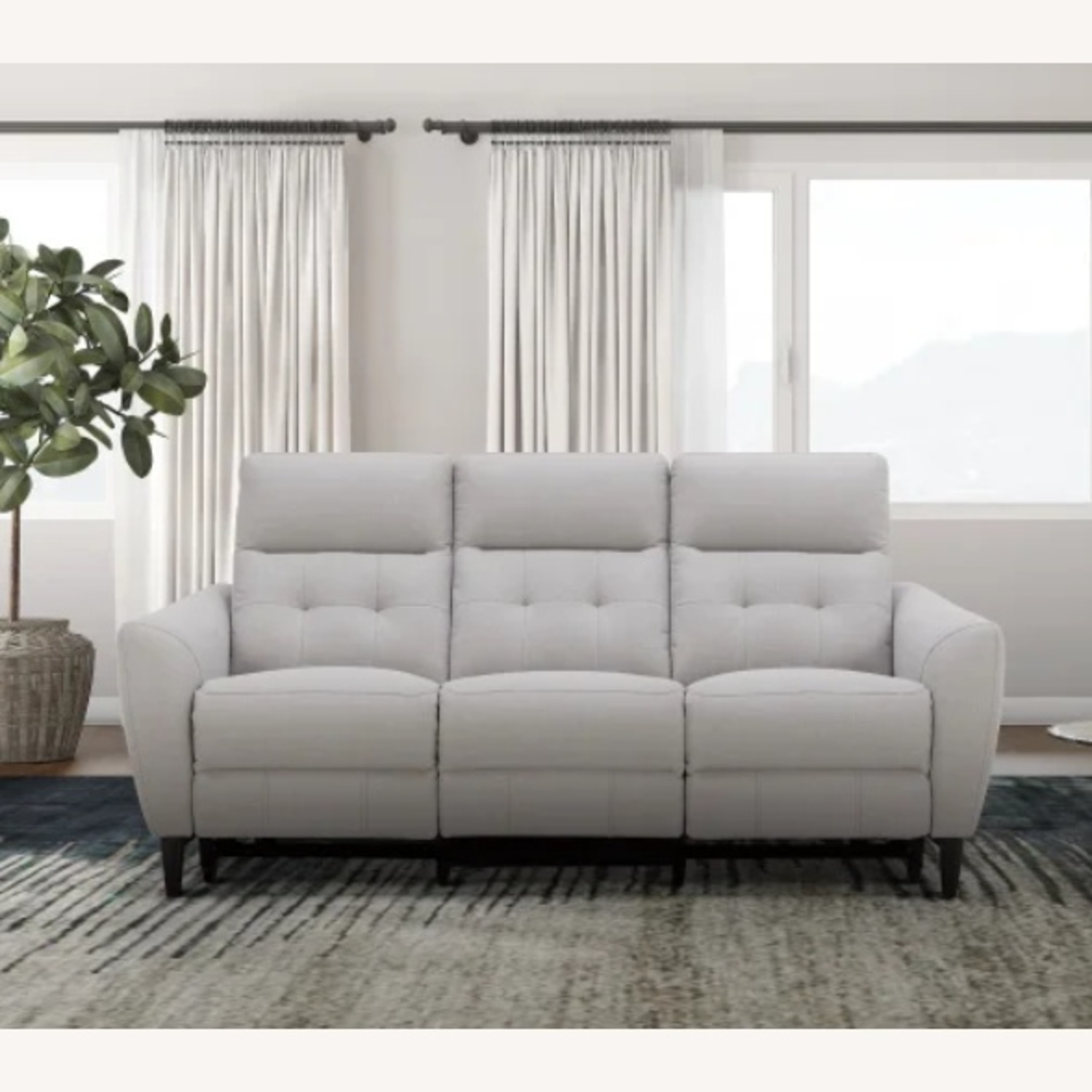 Costsco Alpendale Fabric Power Reclining Sofa - image-4