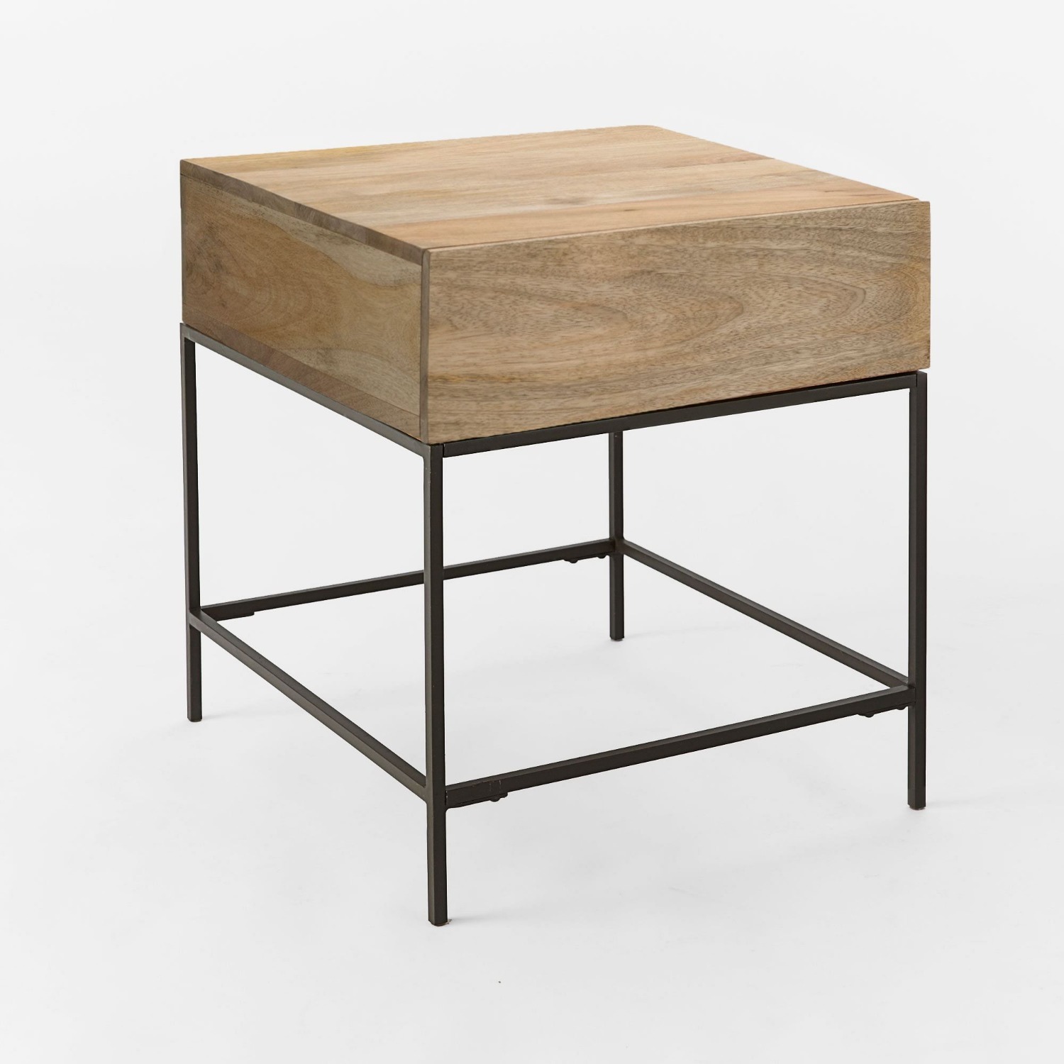 West Elm Industrial Storage Side Table (20") - image-3