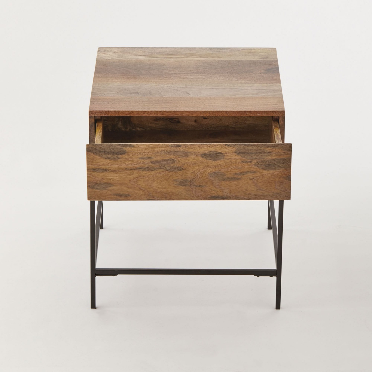 West Elm Industrial Storage Side Table (20") - image-1