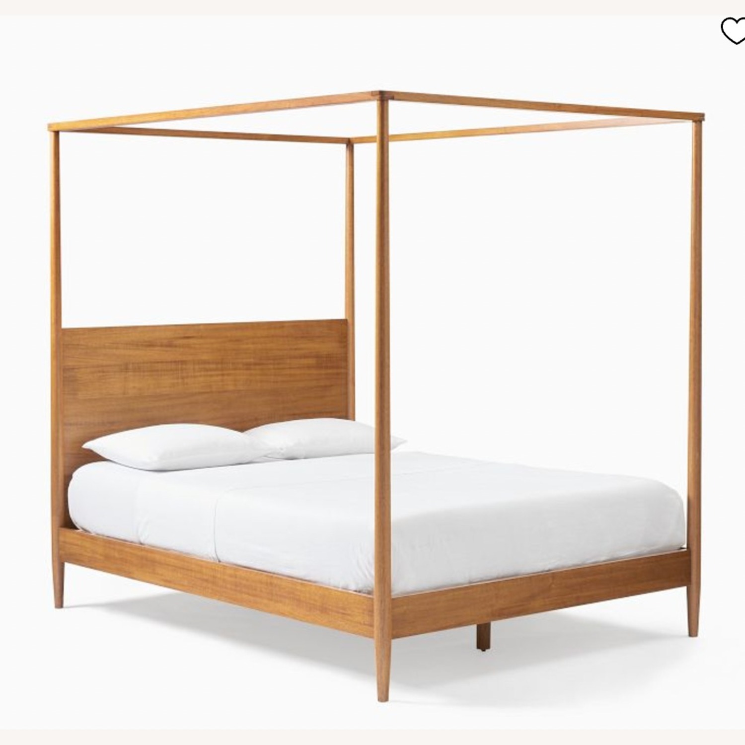West Elm Mid-Century Canopy Bed - image-4