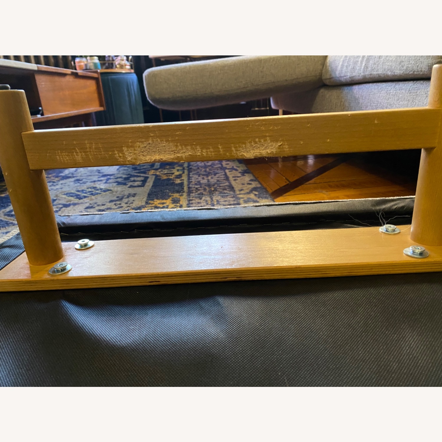 West Elm Gray Eddy 90’ Reversible Sectional - image-14